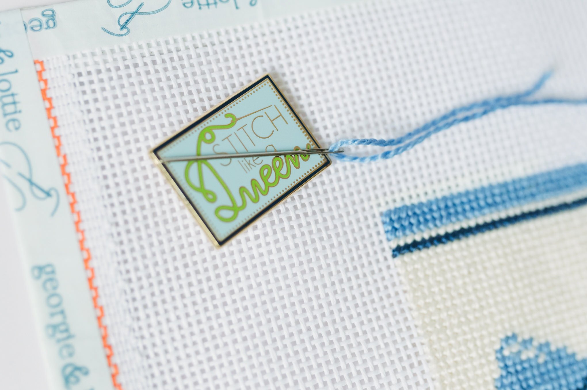 “Stitch Like a Queen” Needle Minder