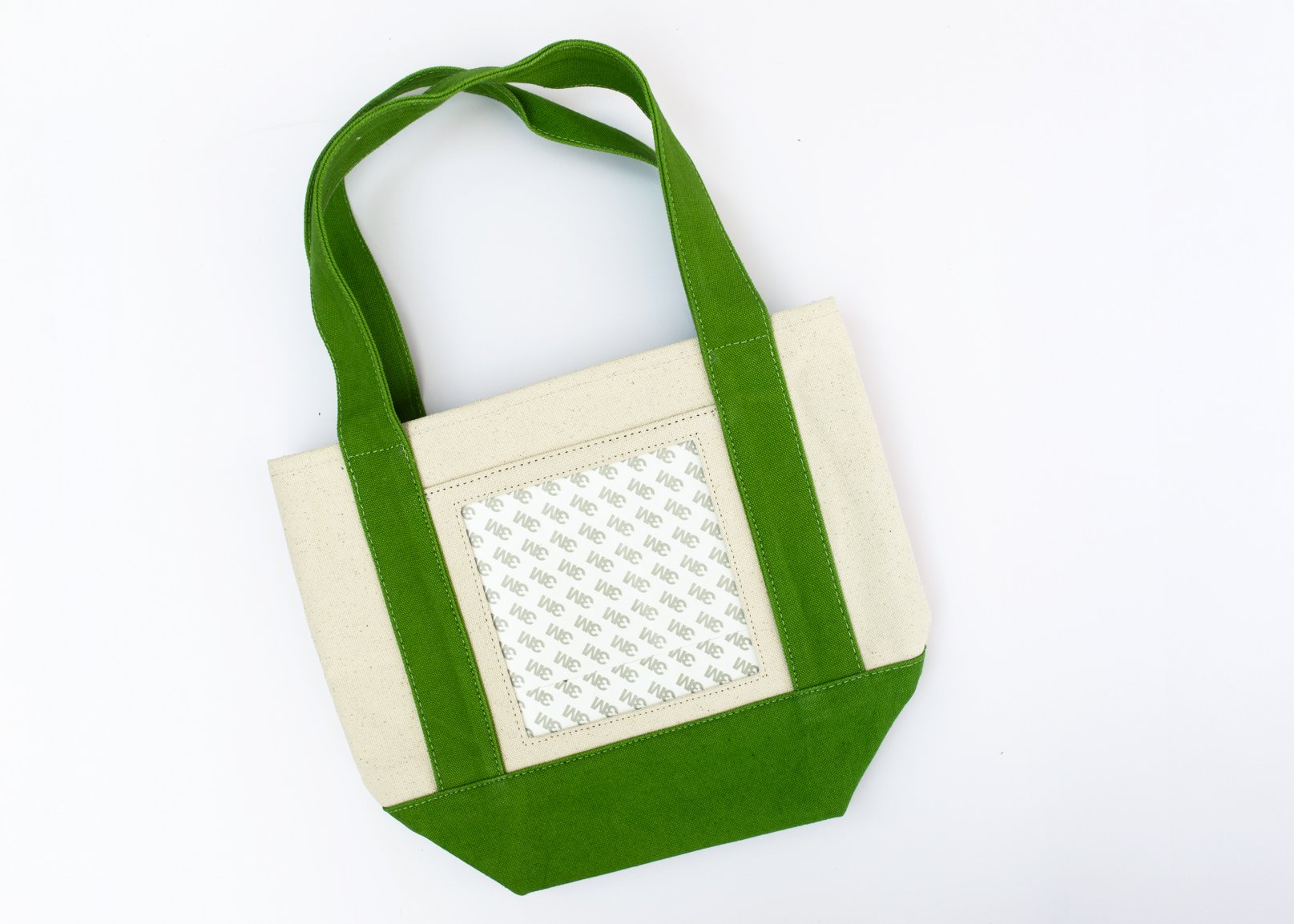 Self-Finishing Boat Tote - Natural & Lime