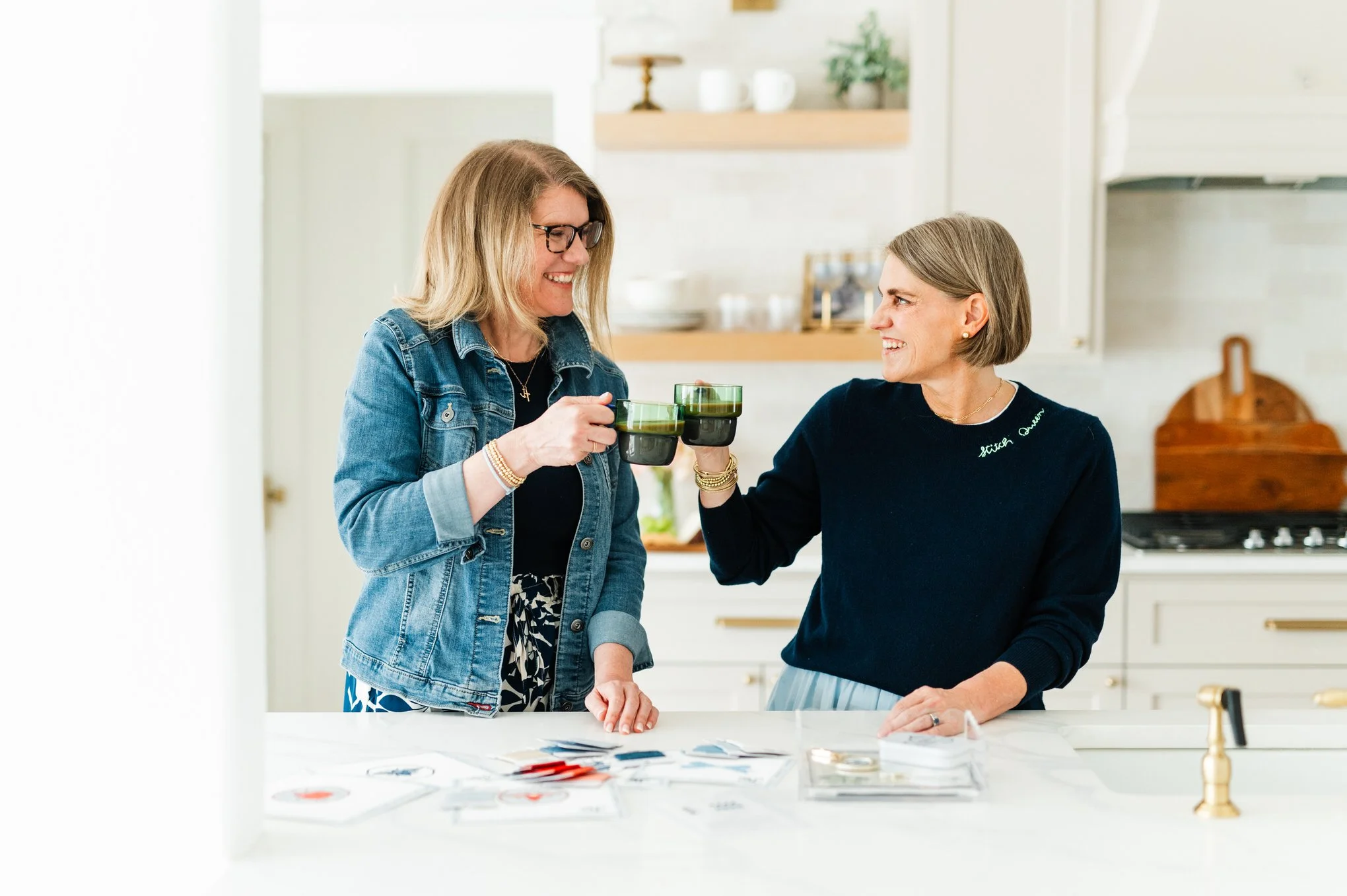 Georgie & Lottie Co. founders, a sister-owned modern needlepoint brand