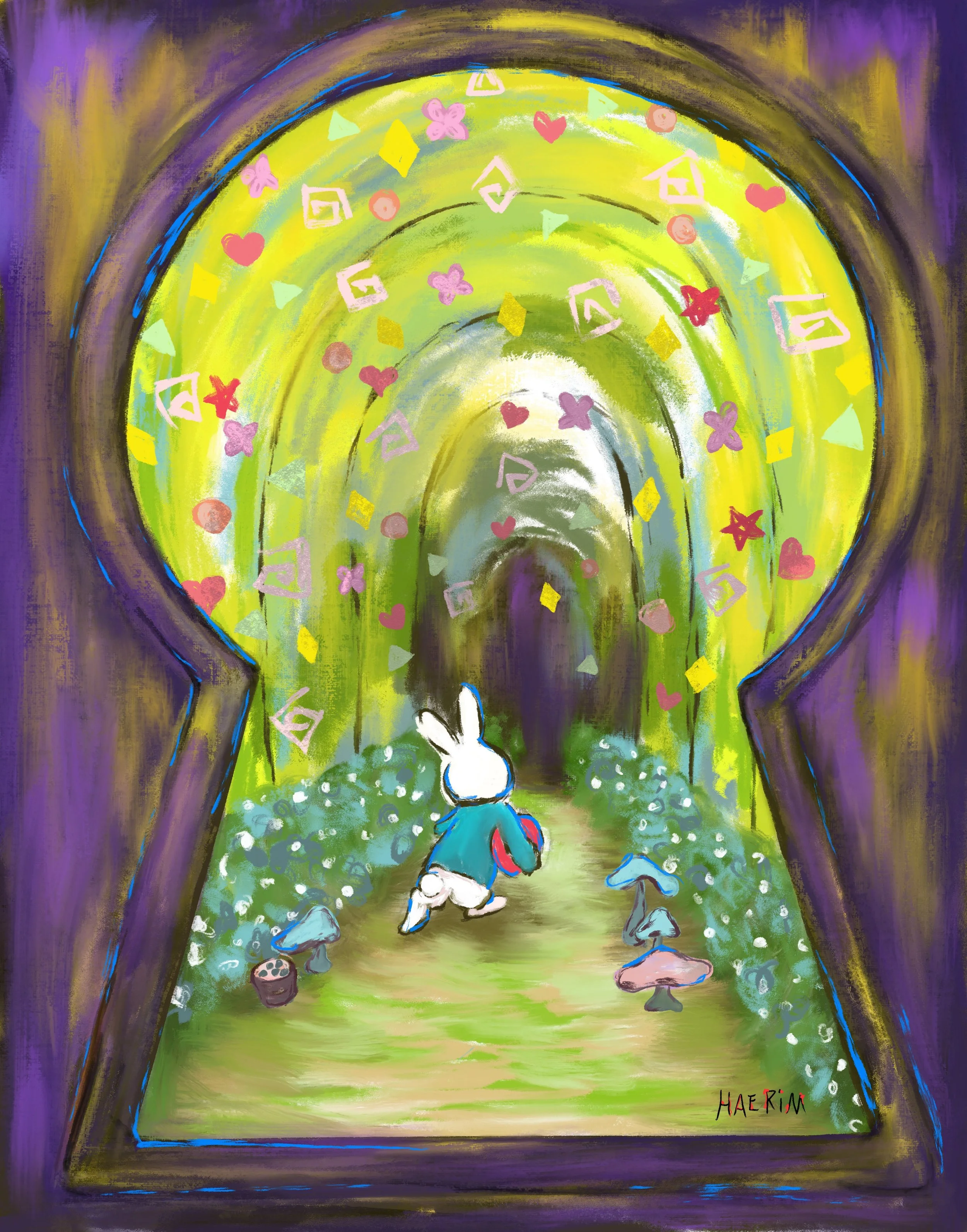 Lewis Carroll's Alice's Adventures in Wonderland Illustration Series - Wonderland