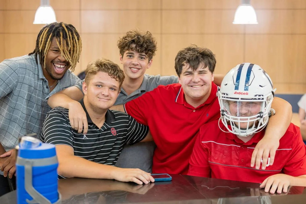 Students at Casady School.