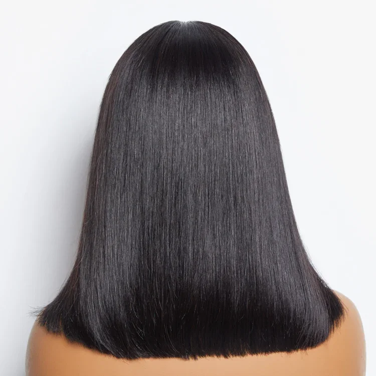 Pre-Plucked 13x4 Lace Front Straight Bob