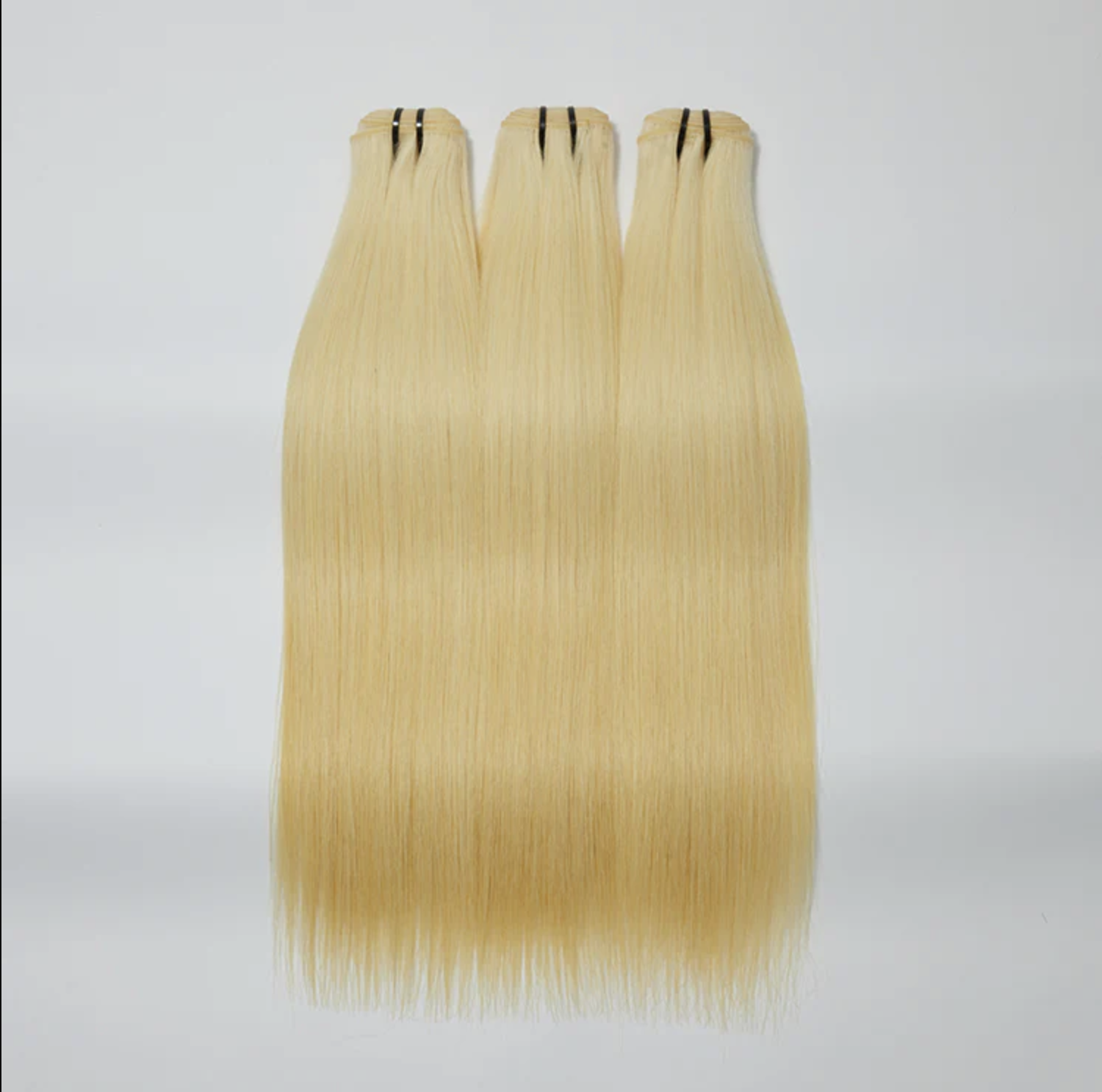 12-30 Inch 12A Raw Hair #613 Lightest Blonde Straight