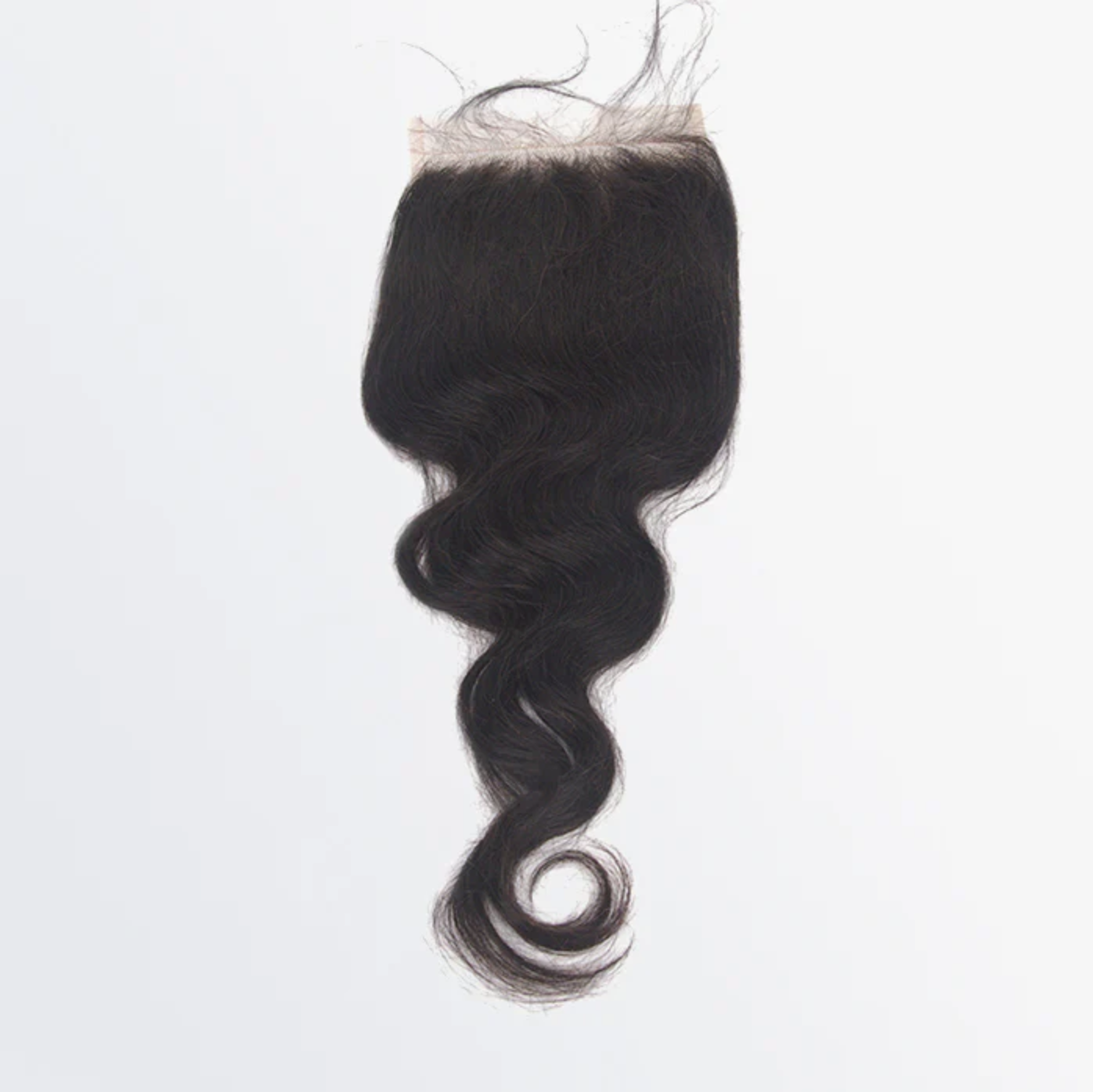 12-20 Inch 5" x 5" Body Wavy Free Parted Lace Closure #1B Natural Black