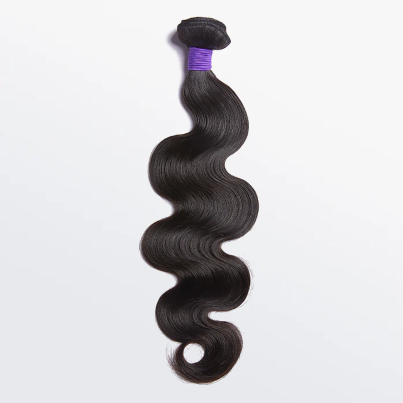 10-30 Inch 12A Premium Raw Indian Hair Body Wavy #1B Natural Black｜One Bundle