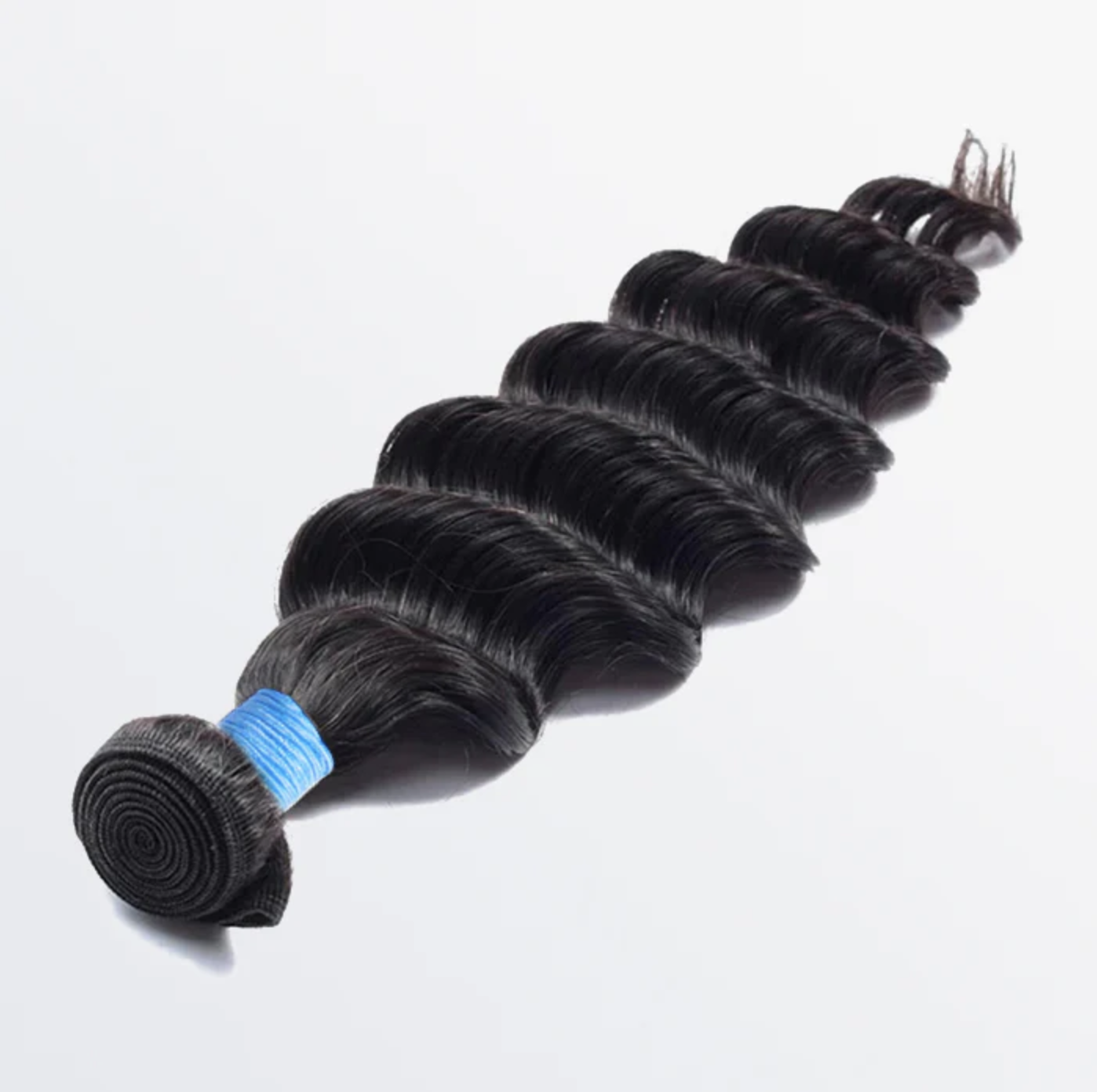 12-26 Inch Loose Deep Virgin Brazilian Hair #1B Natural Black