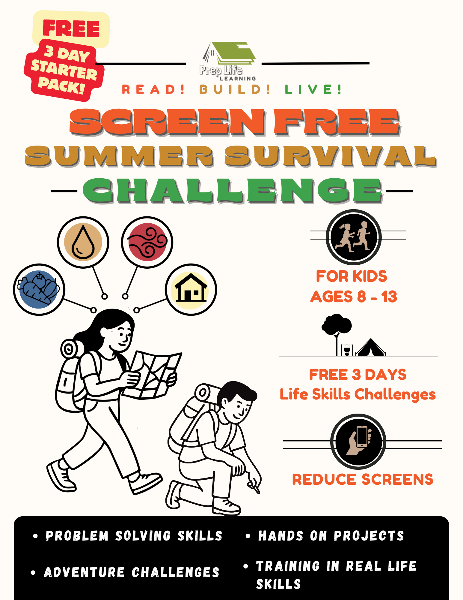 Screen Free Summer Challenge (3 Days FREE)