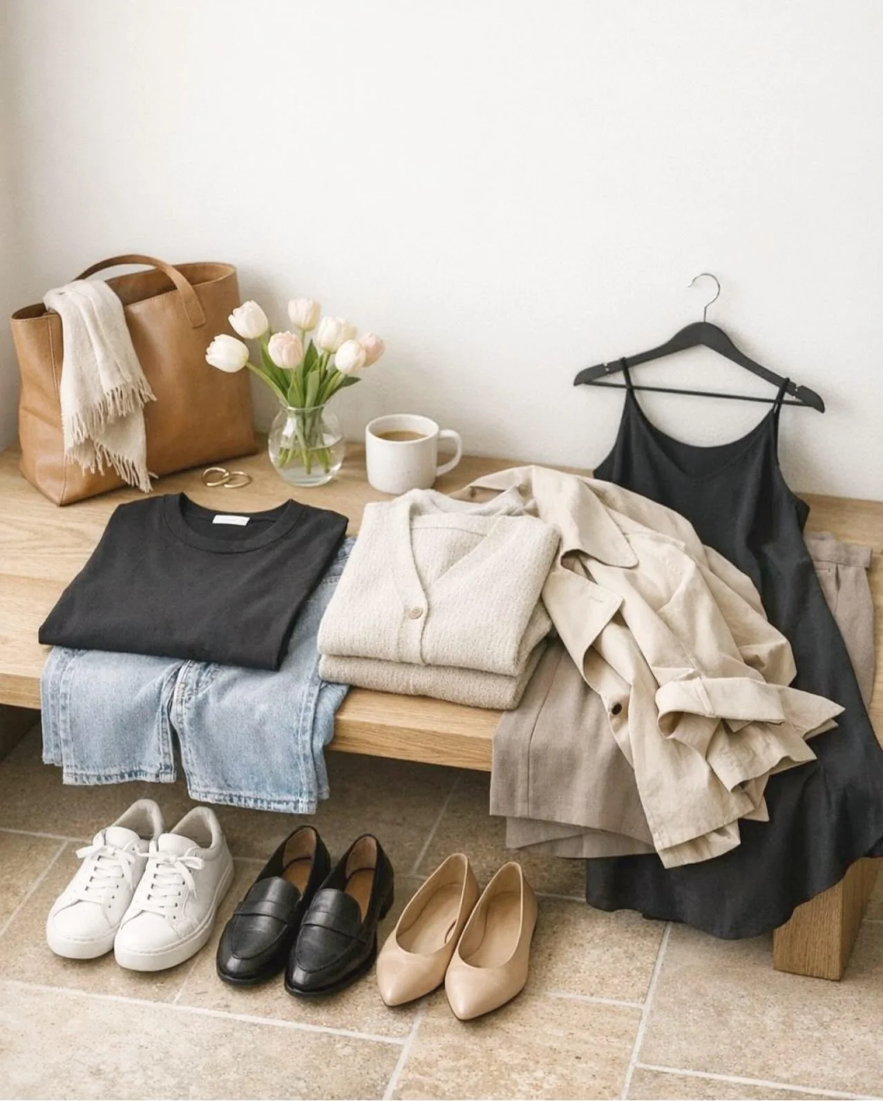 What a Capsule Wardrobe Really Means 🤍

A capsule wardrobe isn&rsquo;t about having less just to have less.
It&rsquo;s about having enough and knowing how to use it.

It&rsquo;s being able to take one blazer and style it three different ways.
It&rsq