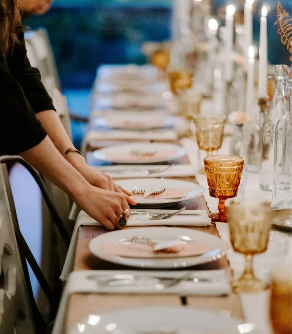 Dinner Setting at home in Lake Oswego