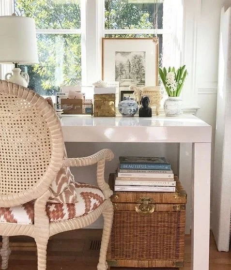 Desk Organization by Jocelyn Stuart Stylist in Portland, Oregon