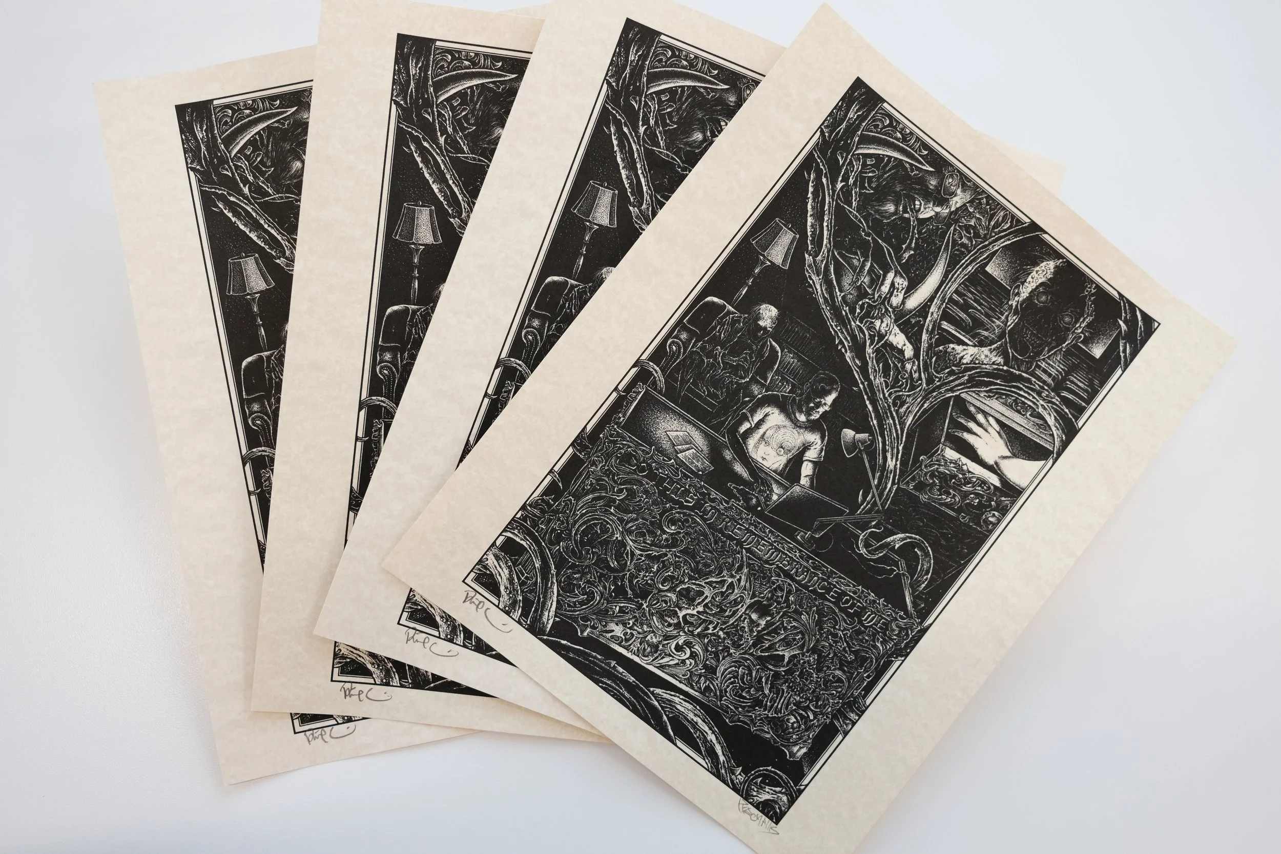 The Gothic Frontispiece Print