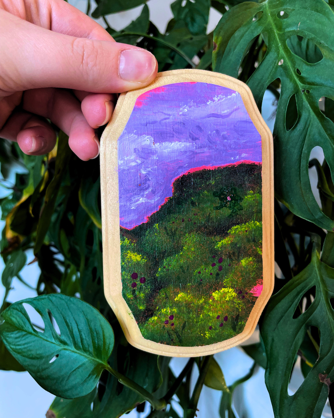 Portal to the Purple Moor - Original Painting