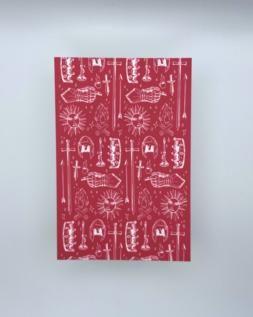 The Pink Paladin - 4x6 Art Print