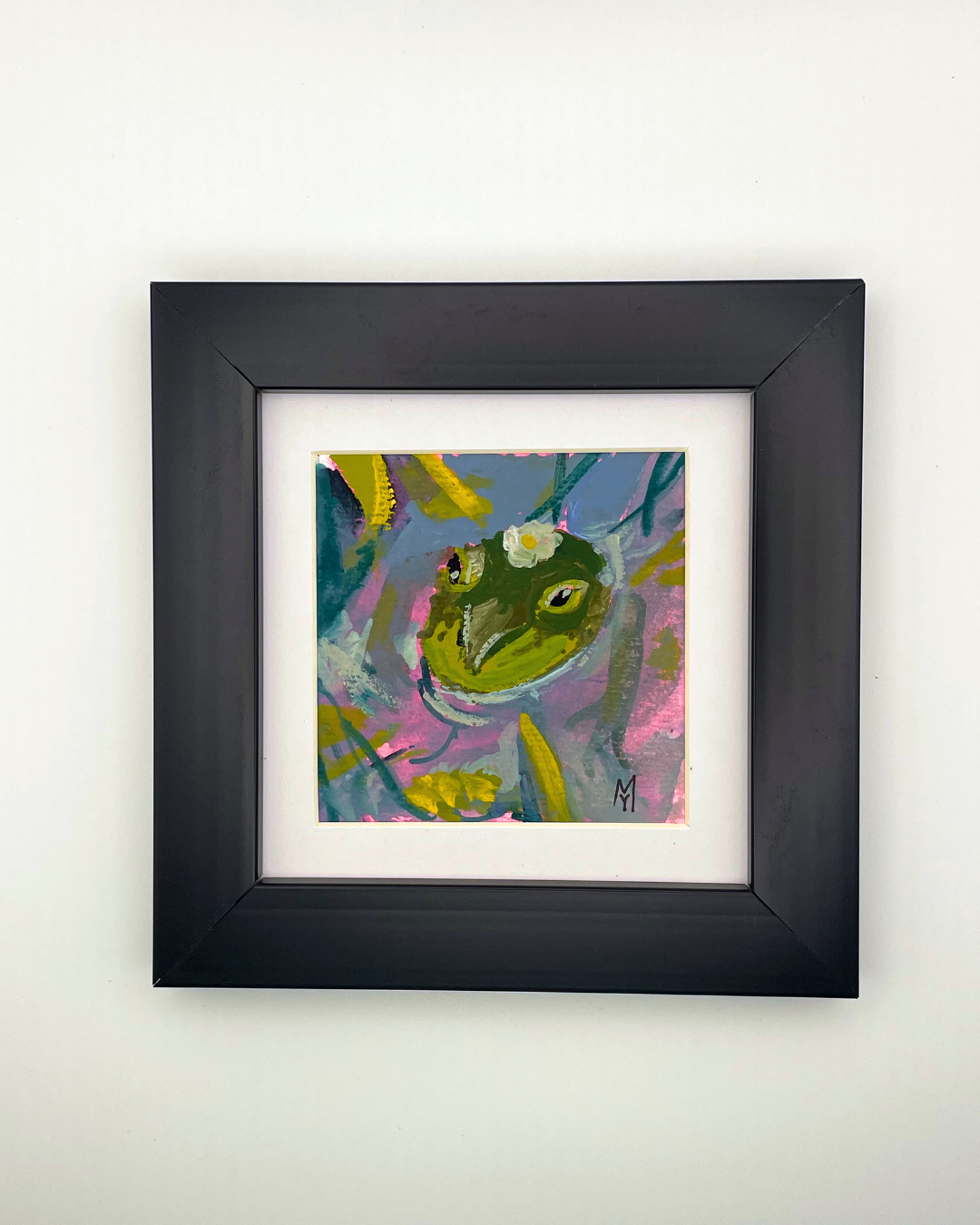 Ribbit - Mini Original Painting