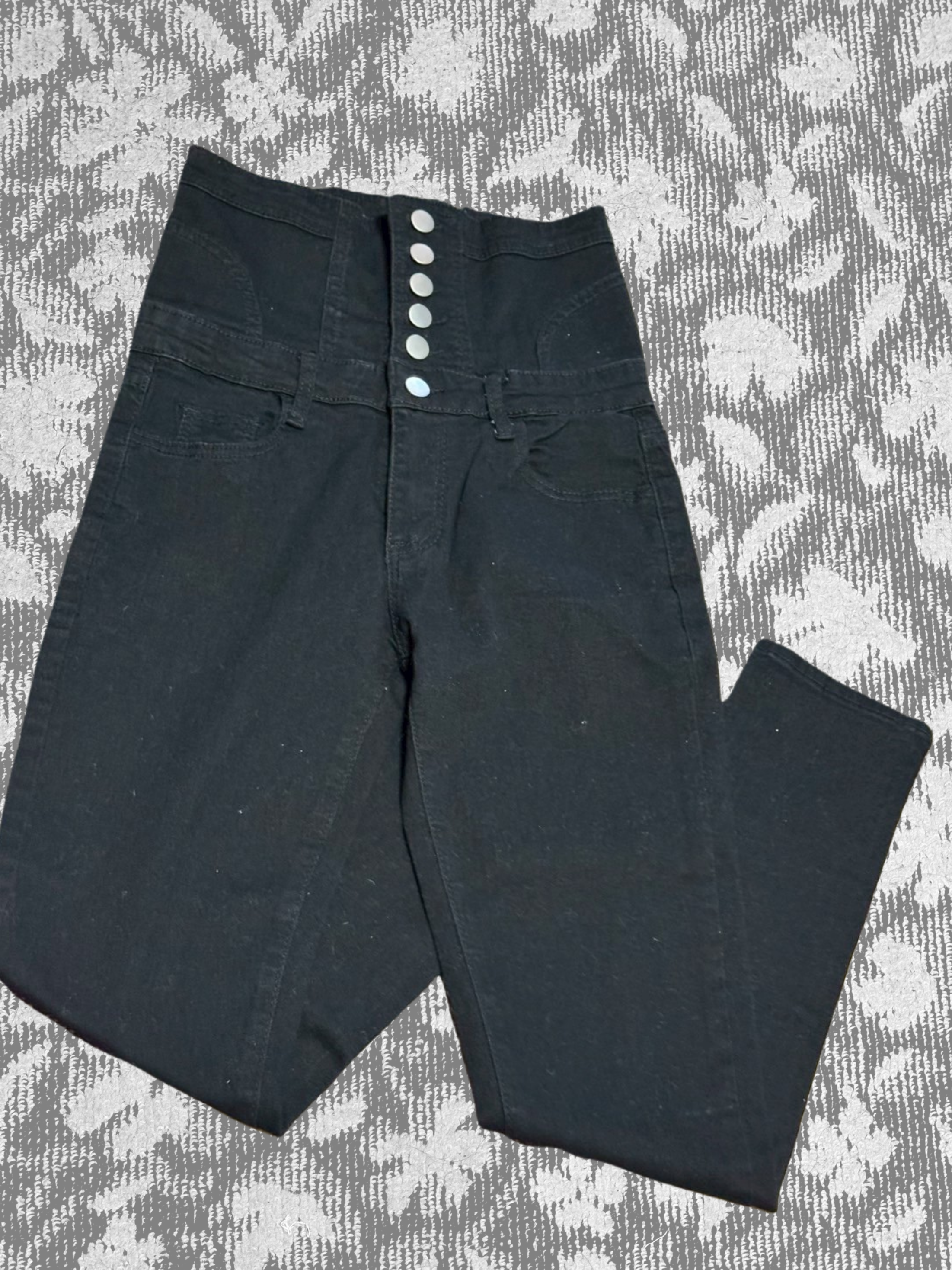 ハイウエストジーンズ