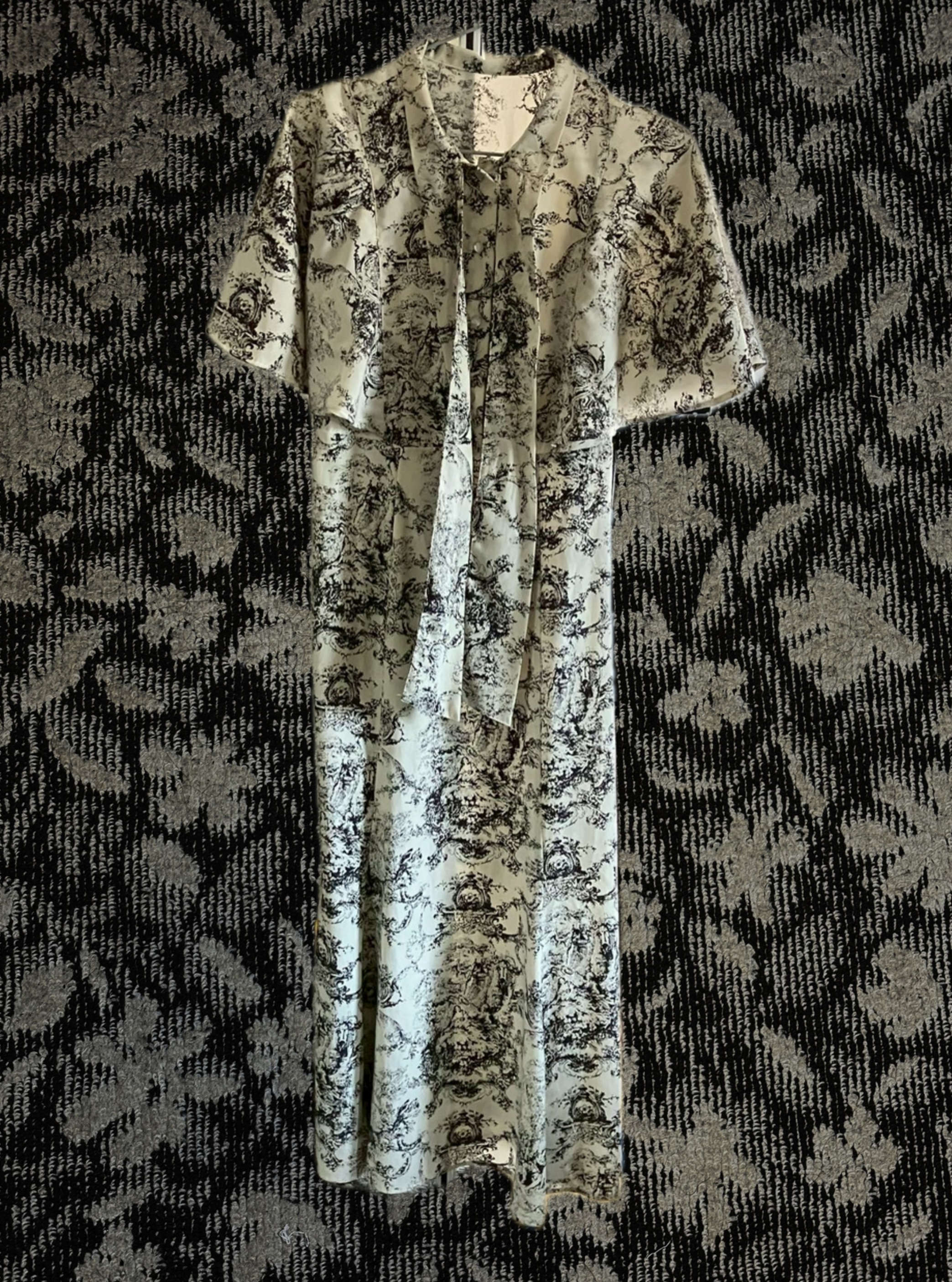 ロングシャツワンピース