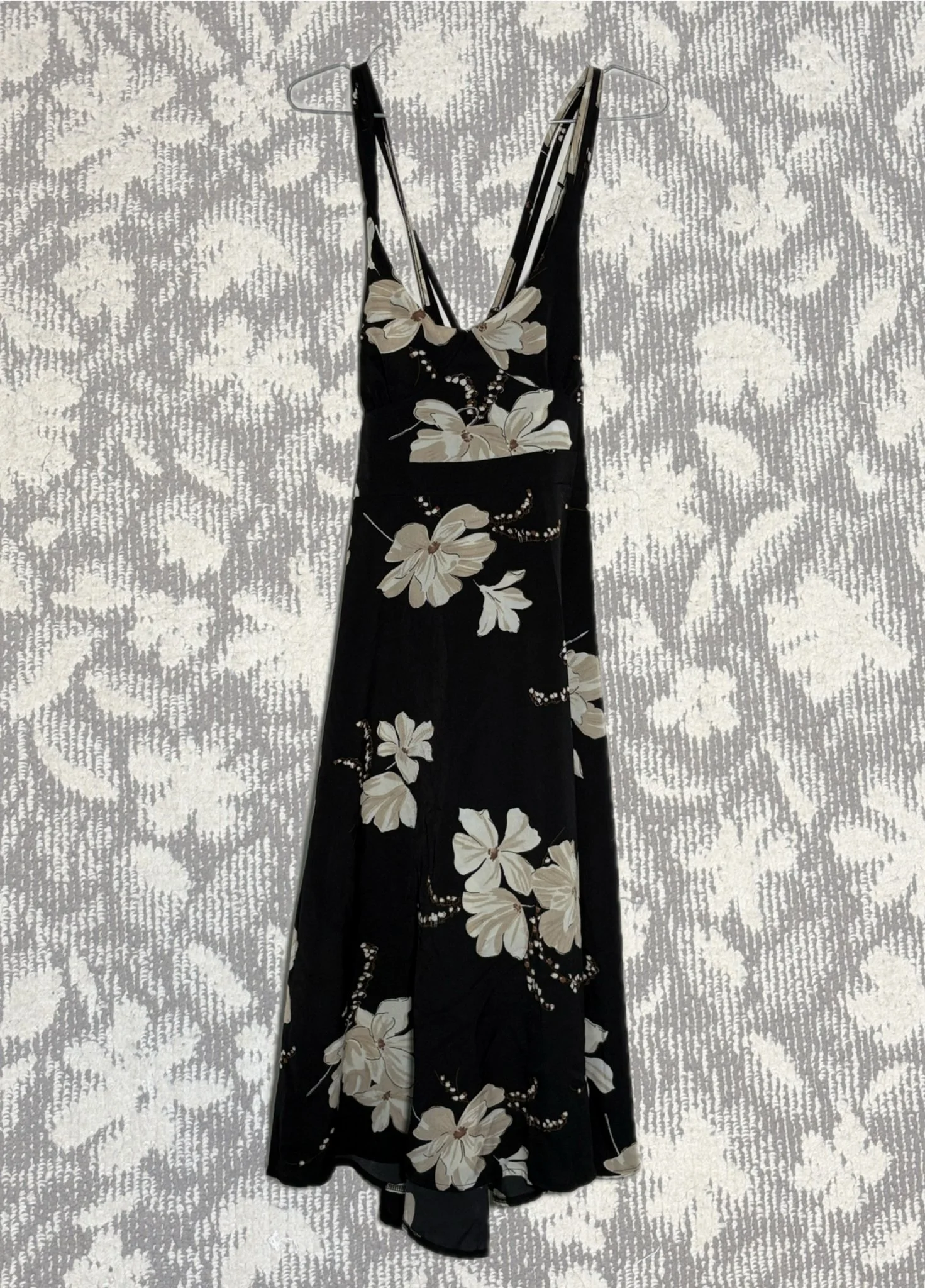 オープンキャミワンピース(花柄)