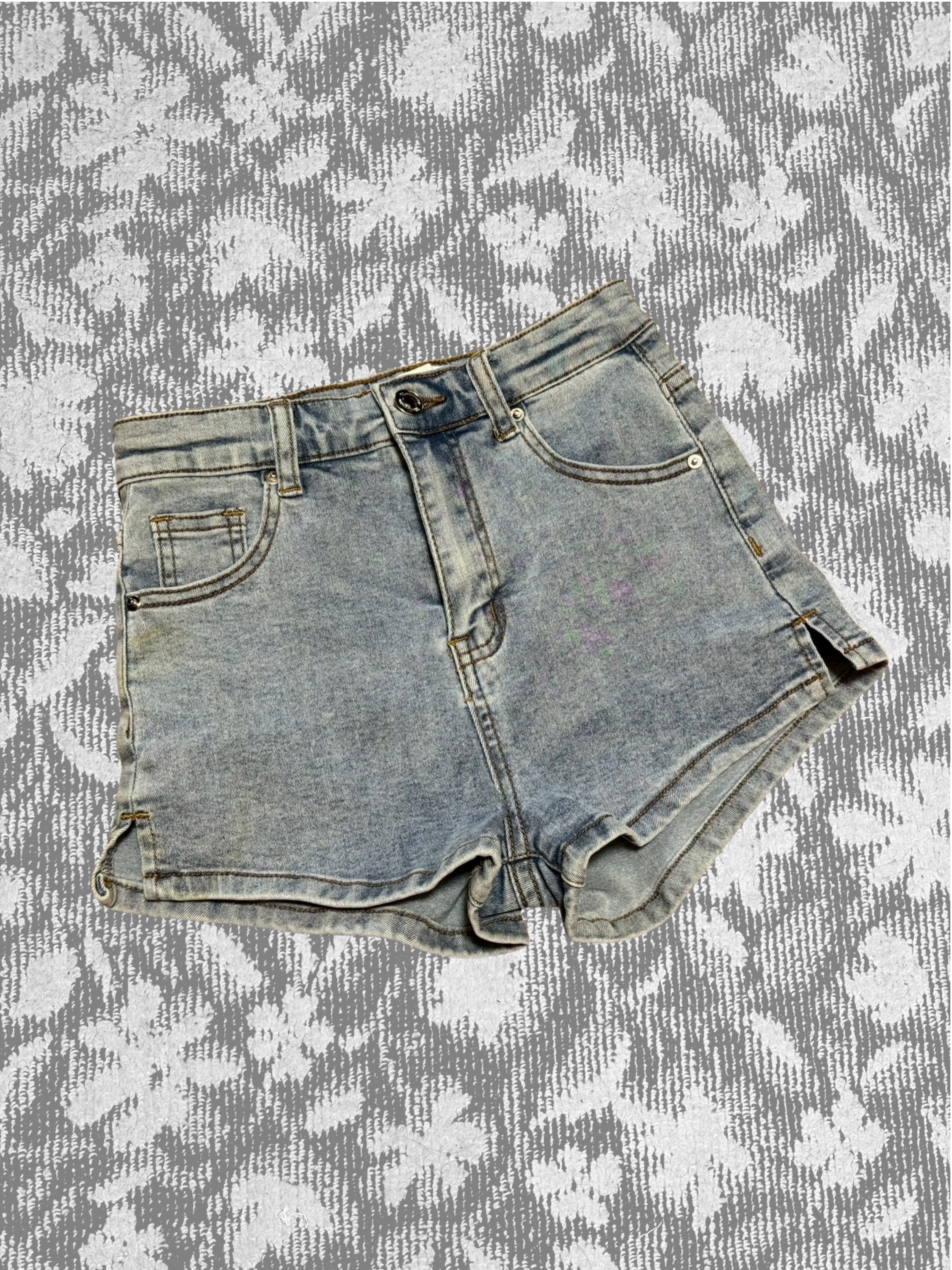 デニムショートパンツ(ブルー)