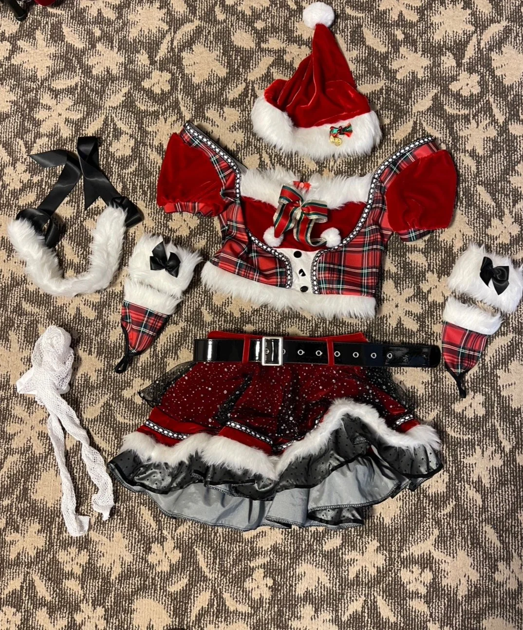 クリスマスコスプレ赤