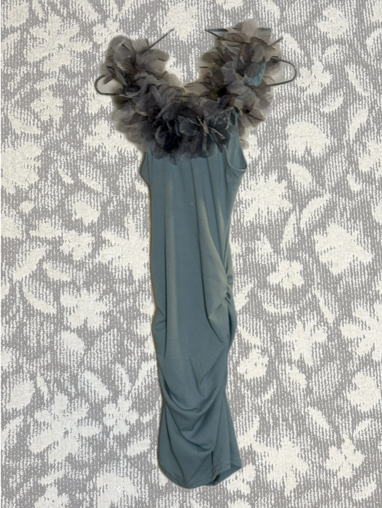 チューブトップワンピースドレス