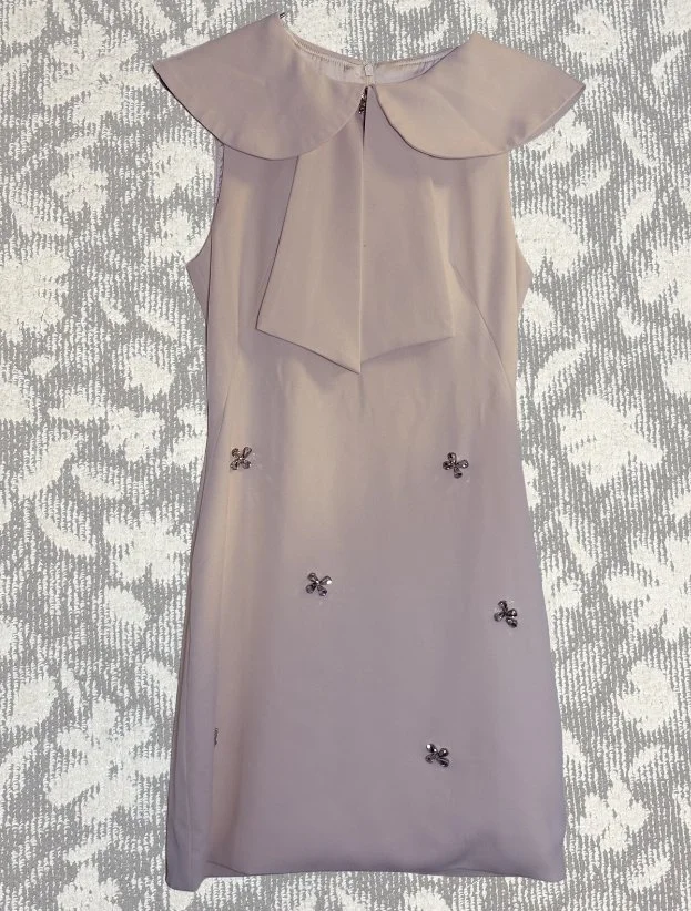 リボンノースリーブワンピース