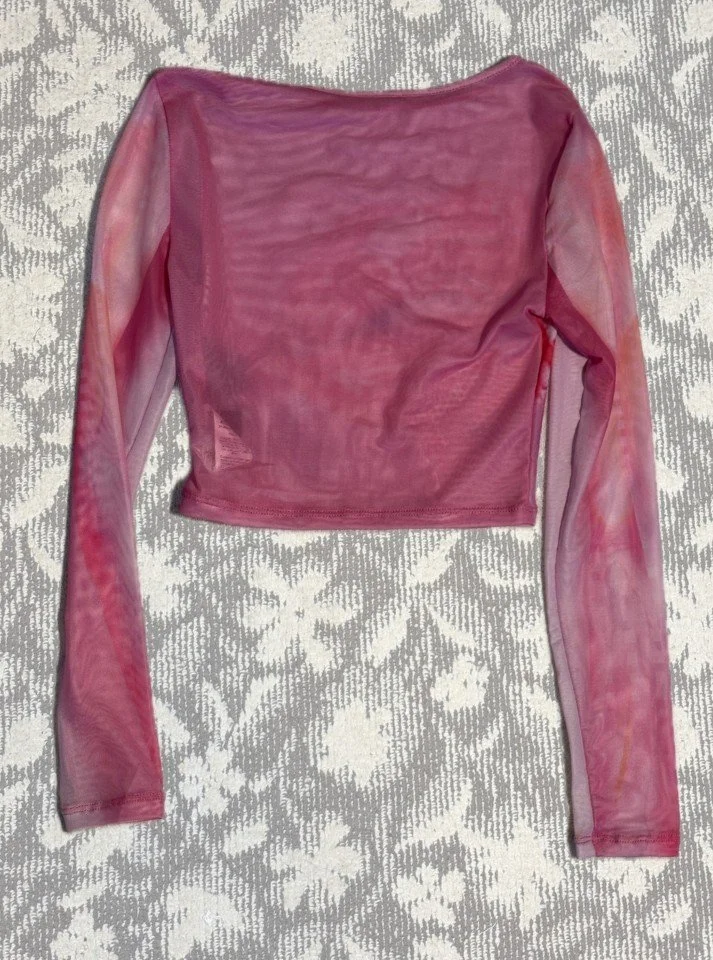 ロングスリーブカットソー（ピンク）