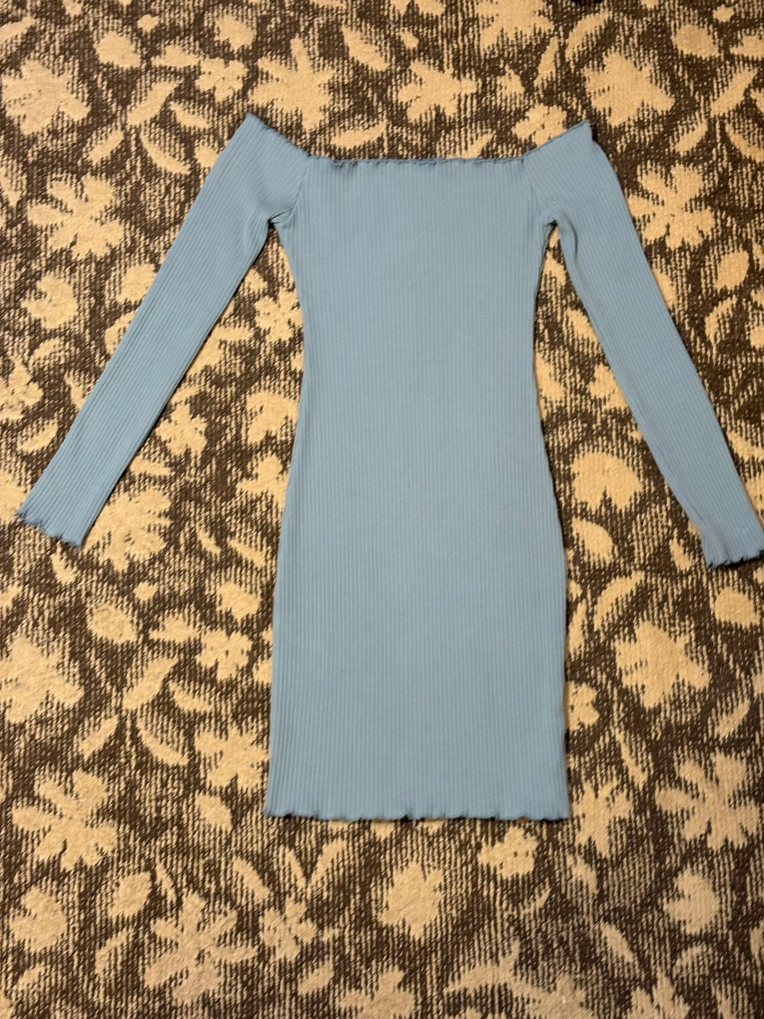 ロングスリーブワンピース（グレー）