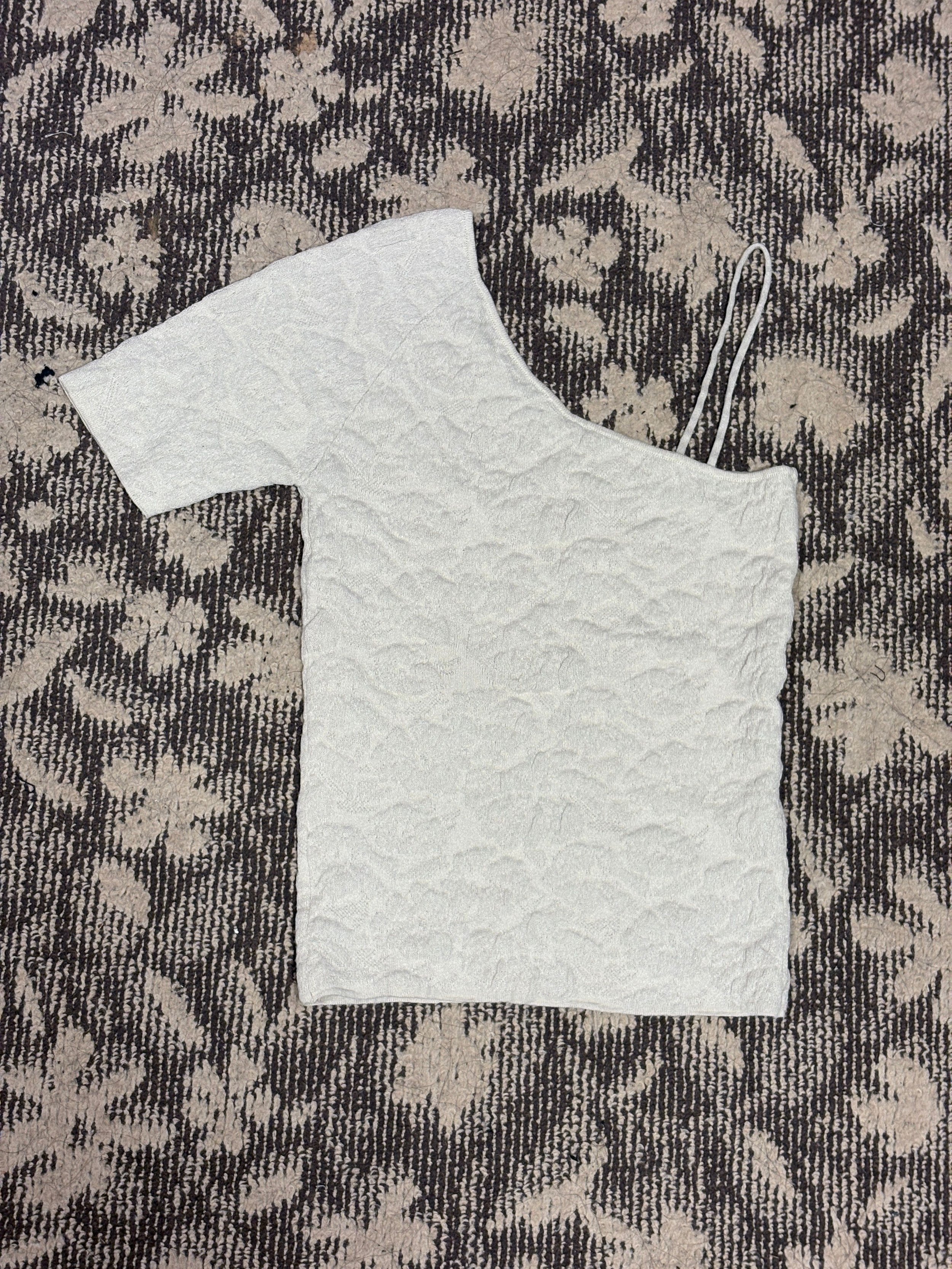 ワンショルダーレーストップス