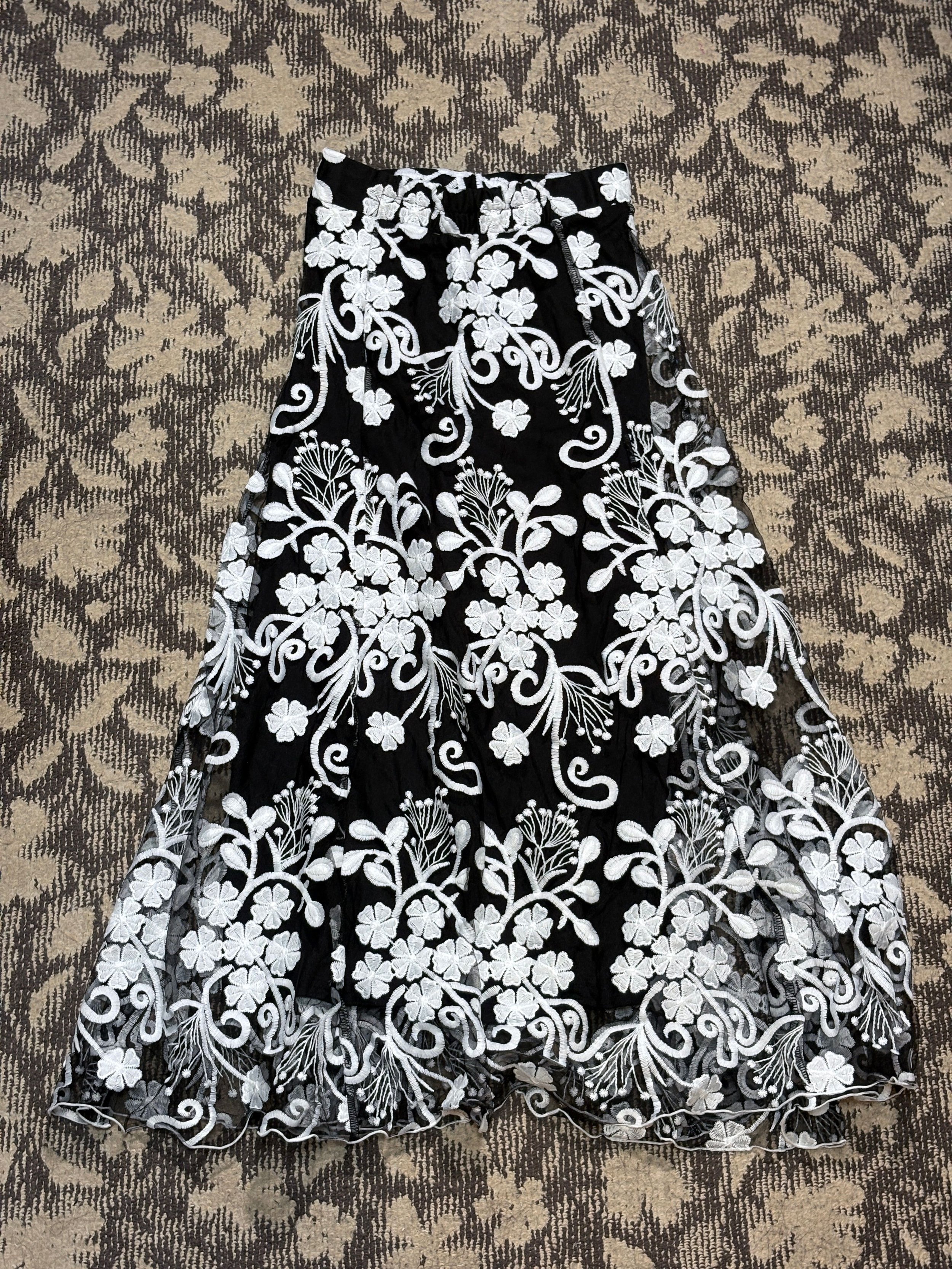 レースマーメイドスカート