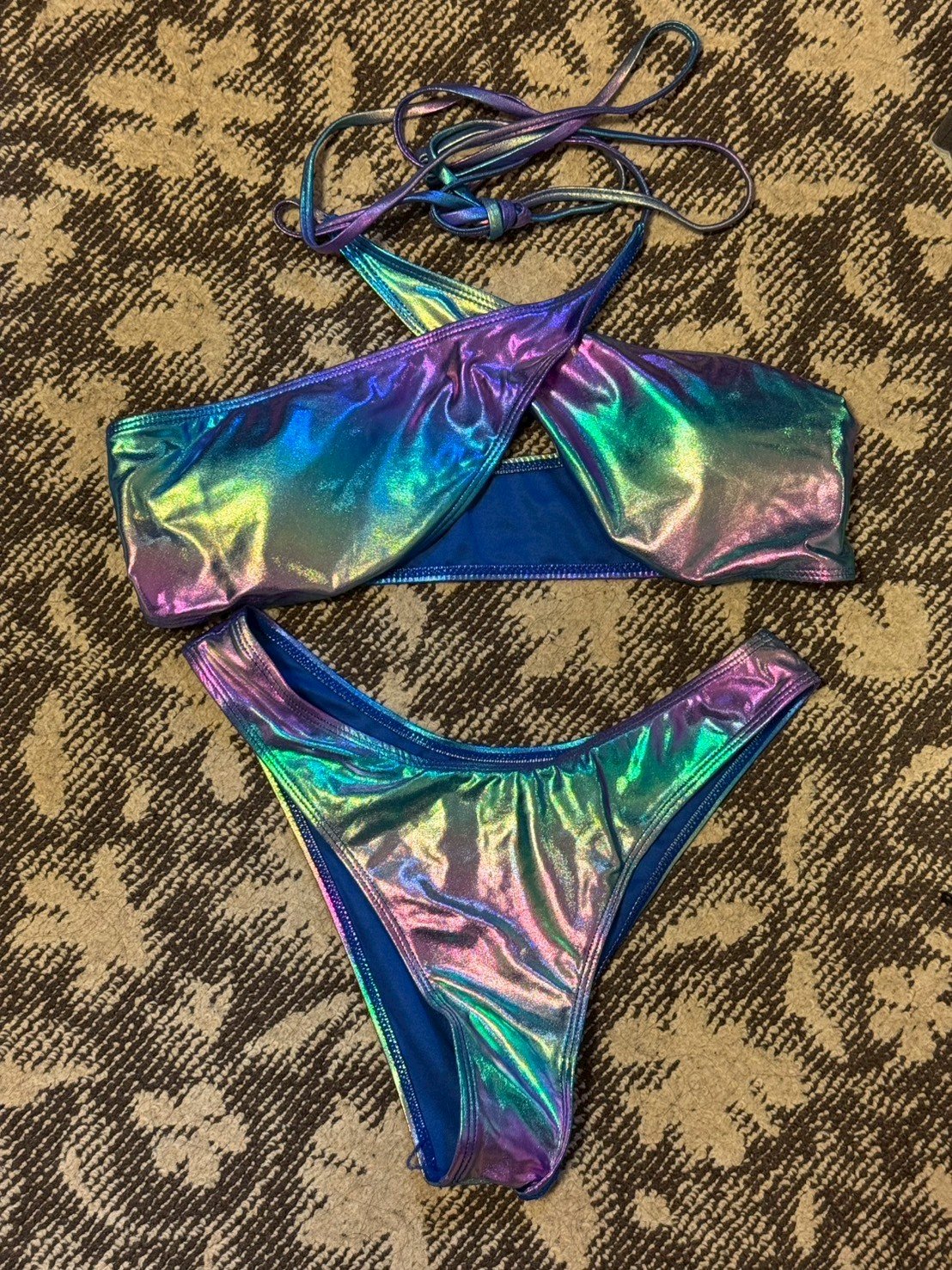 水着(サテンパープル)