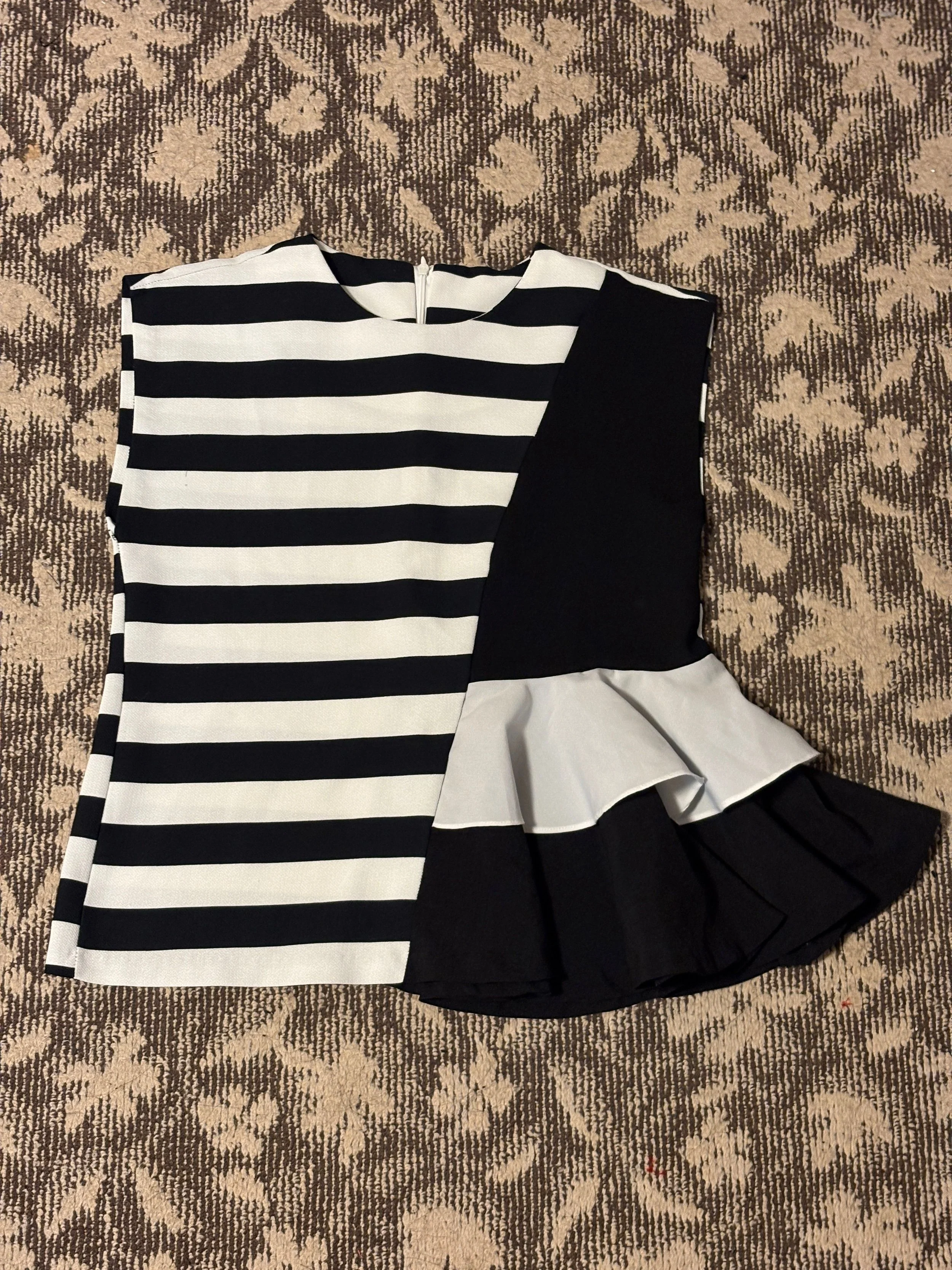 ストライプフレアＴシャツ