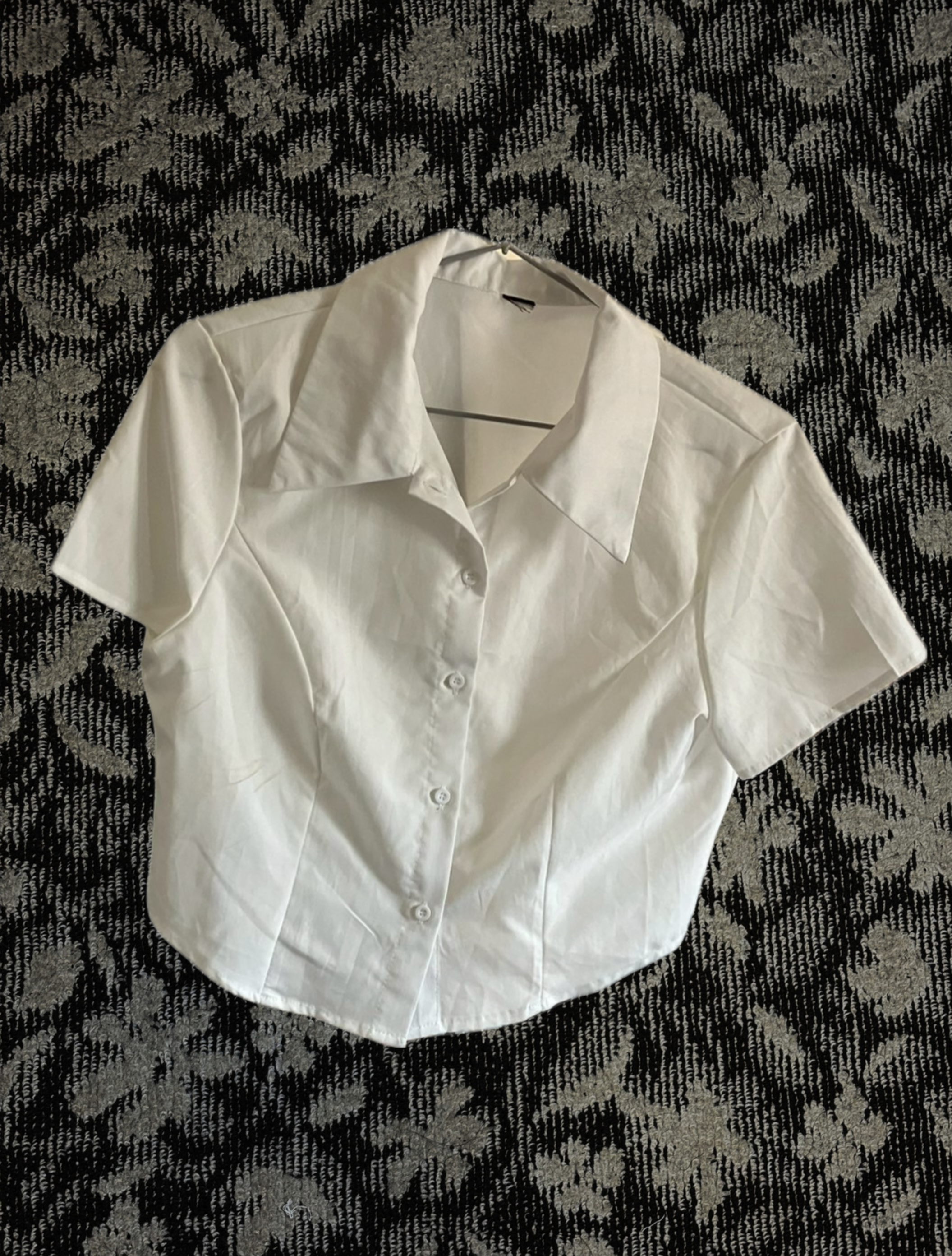 シャーリングポロTシャツ