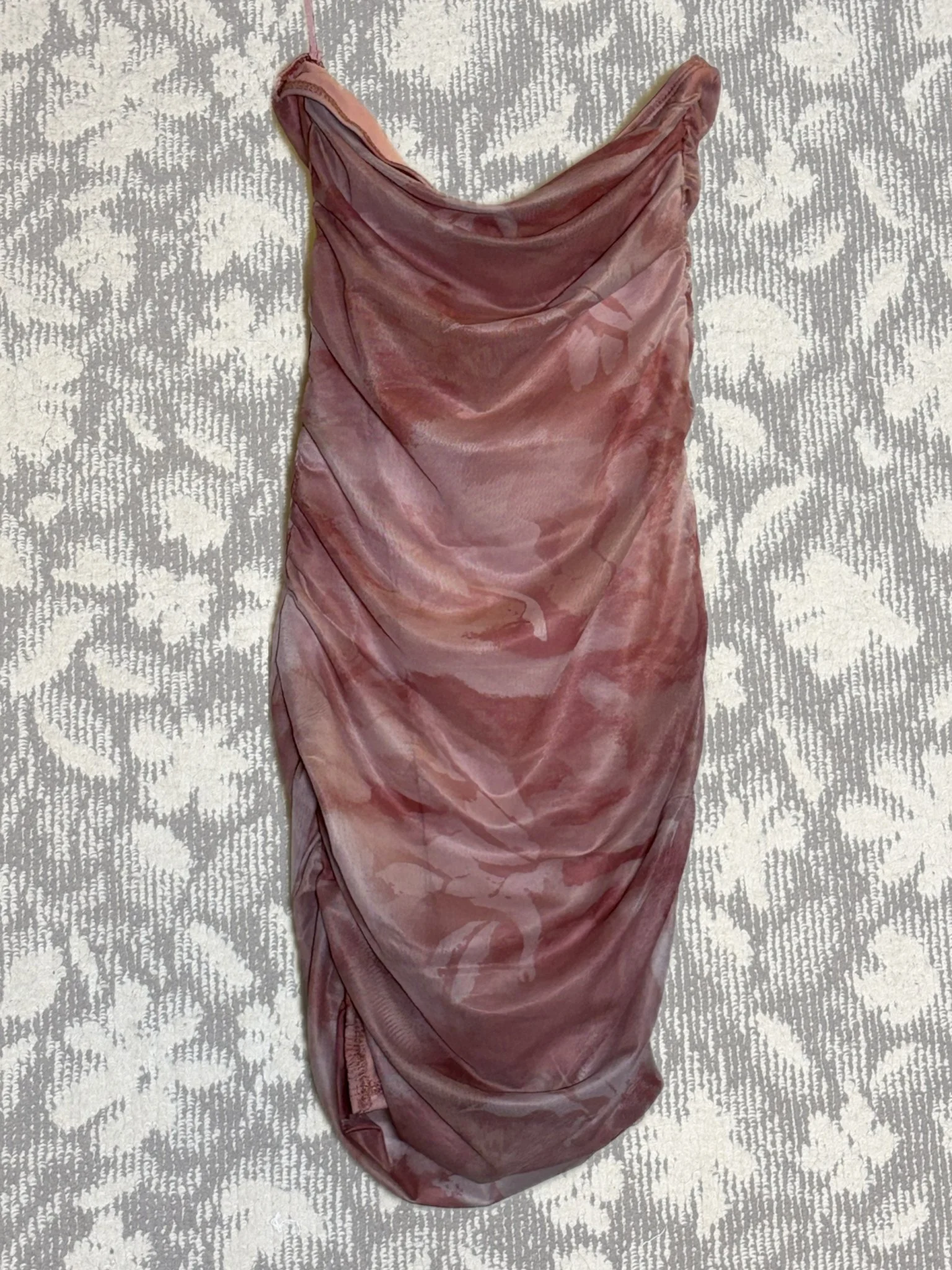 マーブルミニドレスワンピース