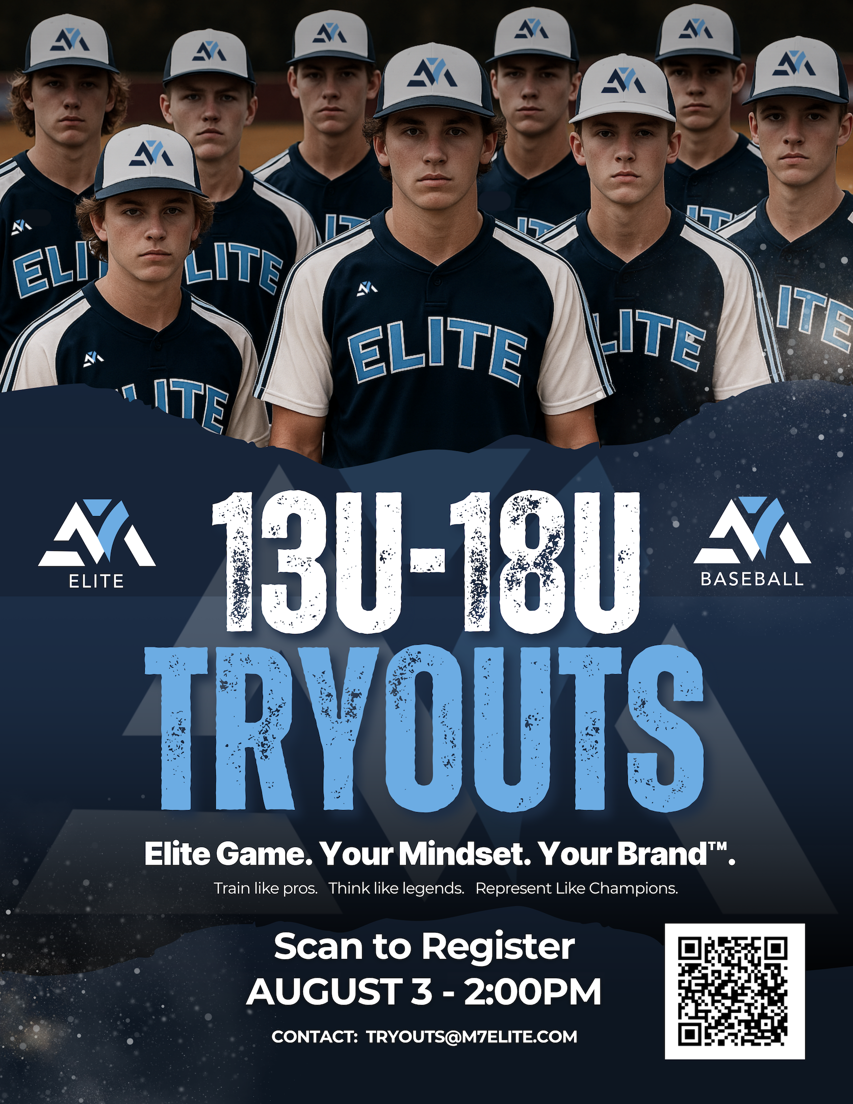 13U - 18U Baseball tryouts - Makeup