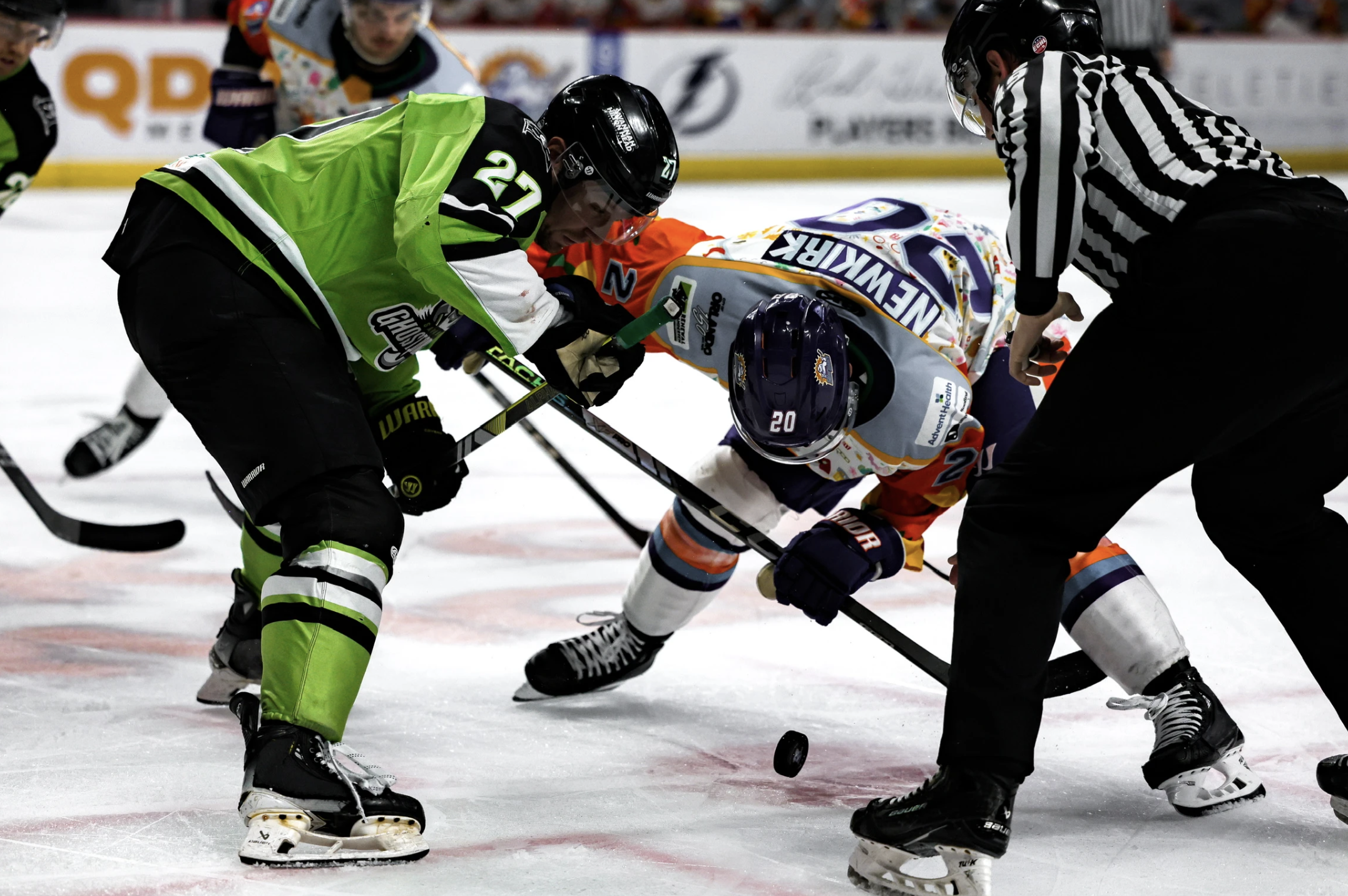 Solar Bears Close Out Weekend with 5–0 Loss Over Ghost Pirates