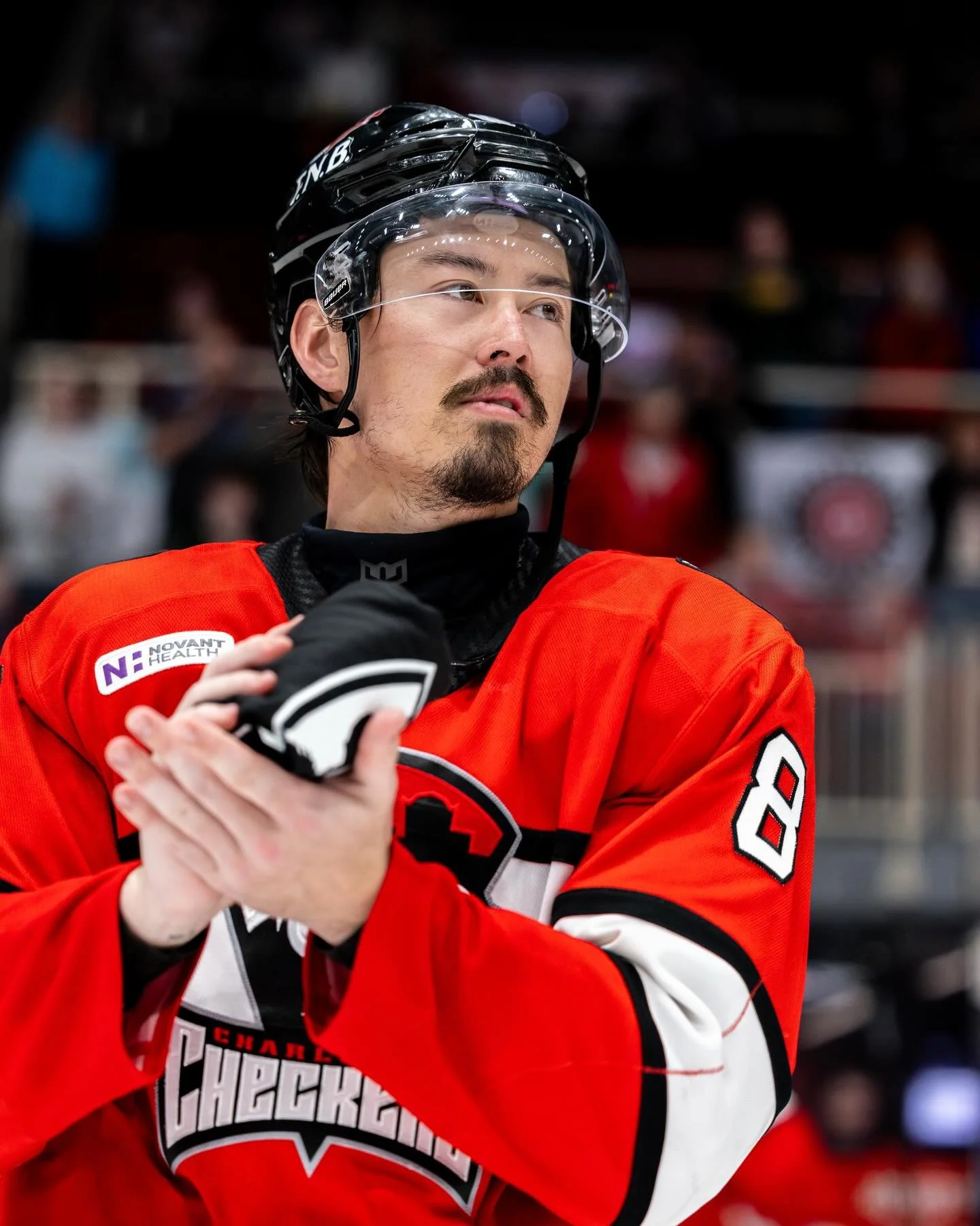 9-0 win for the checkers hockey fights cancer game!💜