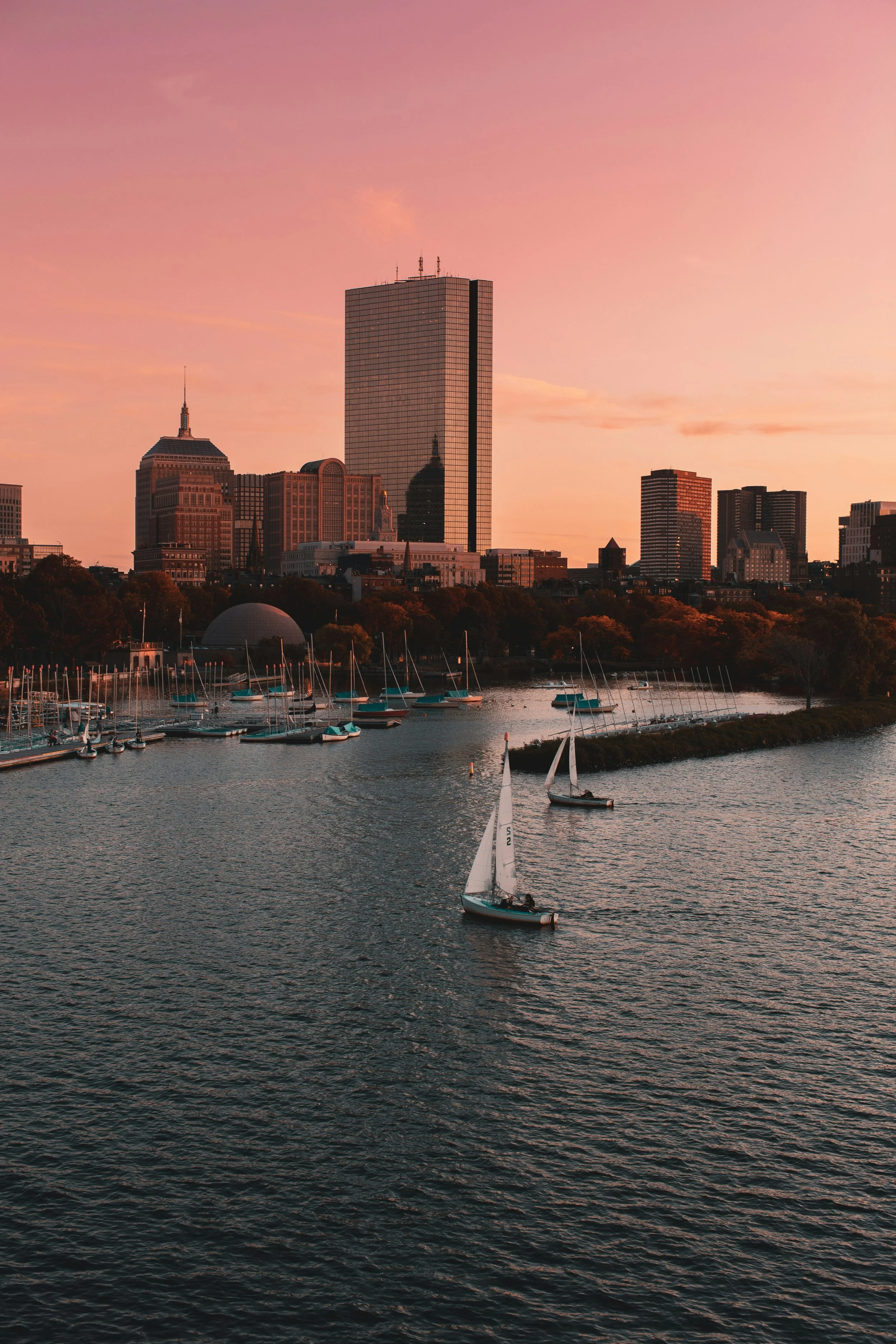 Boston skyline — because APC is for Boston EA's