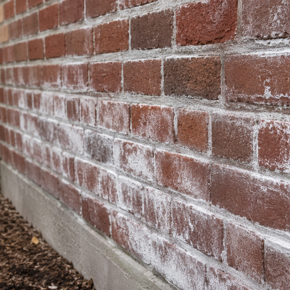 White Powder on Your Brick Walls? What Efflorescence Means