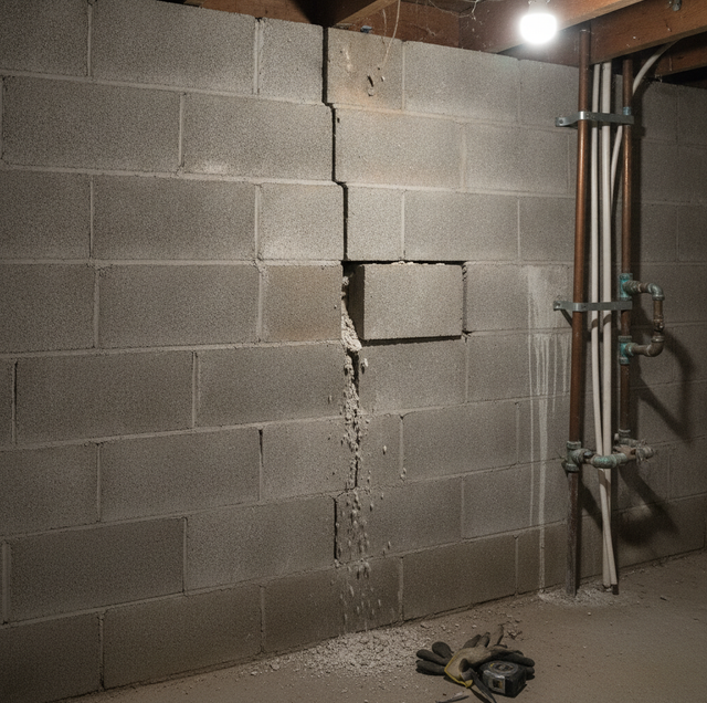 Why Are My Basement Walls Bowing or Leaning? The 5 Causes