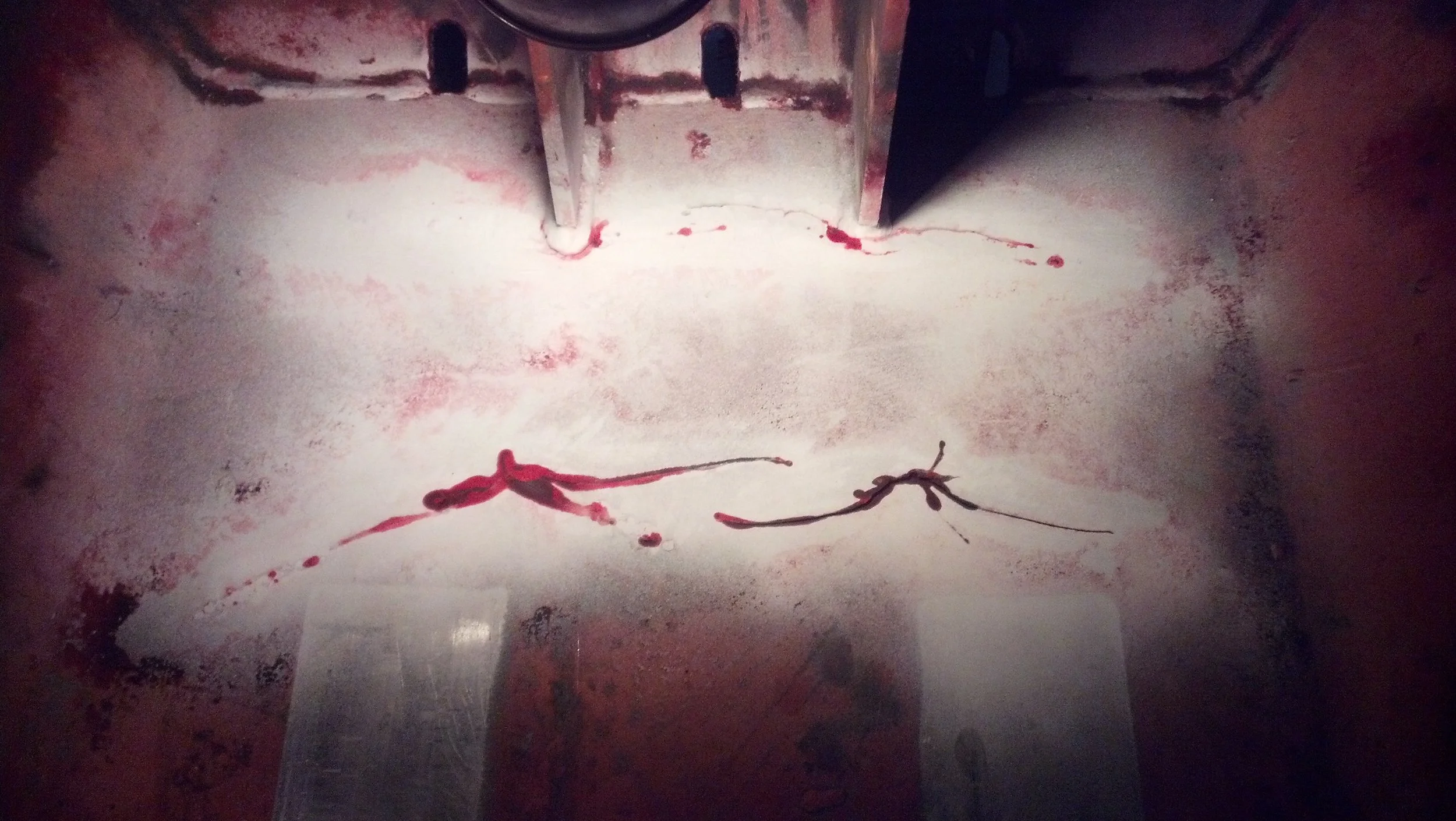 Dye penetrant crack inspection during heavy equipment welding repair by RPW Contracting in Jeannette, PA—mobile diagnostic service for industrial and emergency crane maintenance