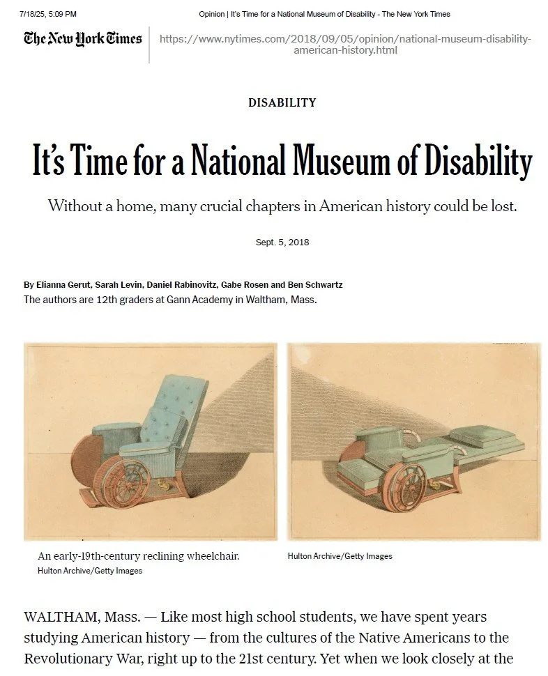 Published Student Work