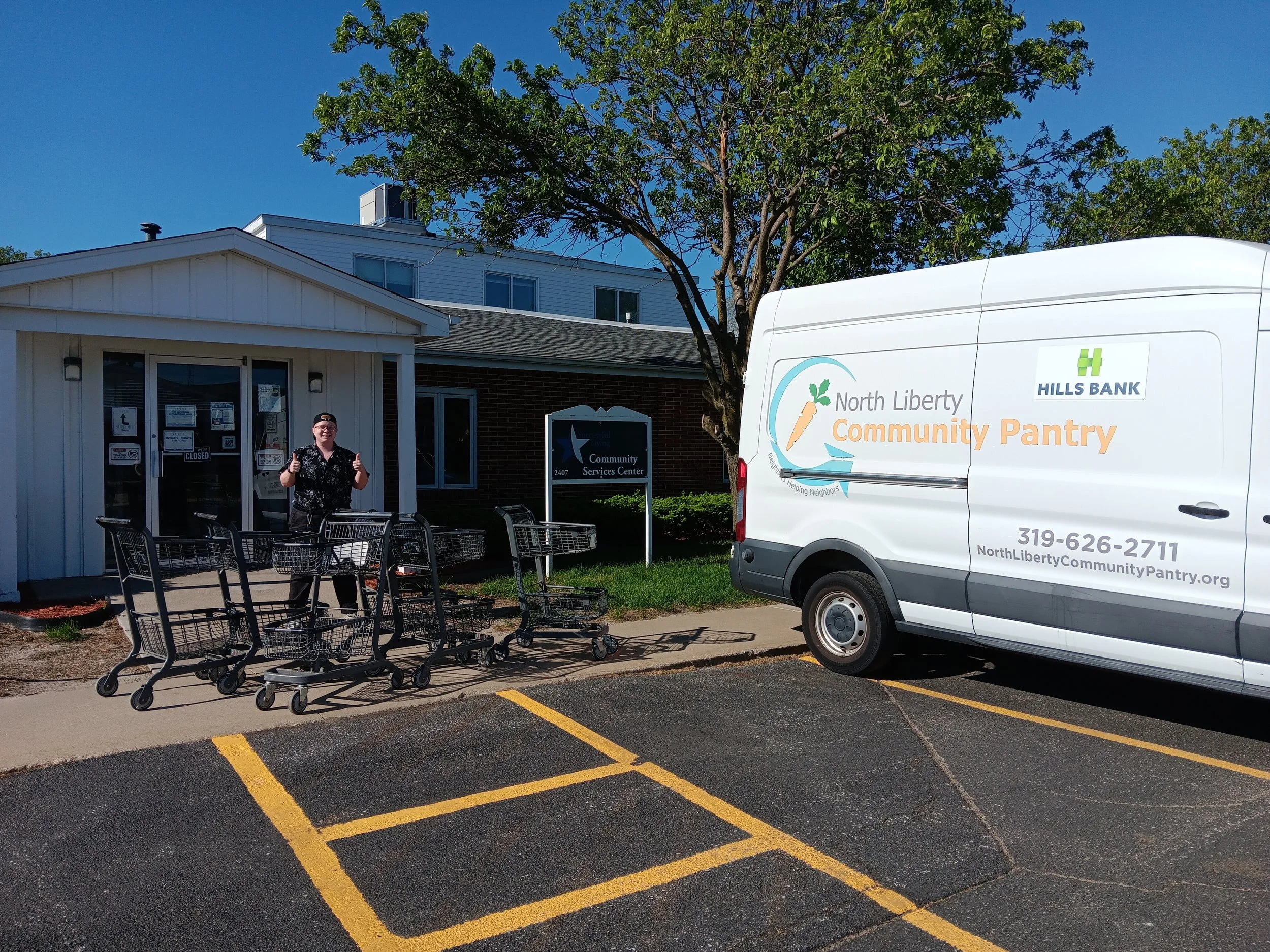 Successful Living Food Pantry Featured in The Daily Iowan