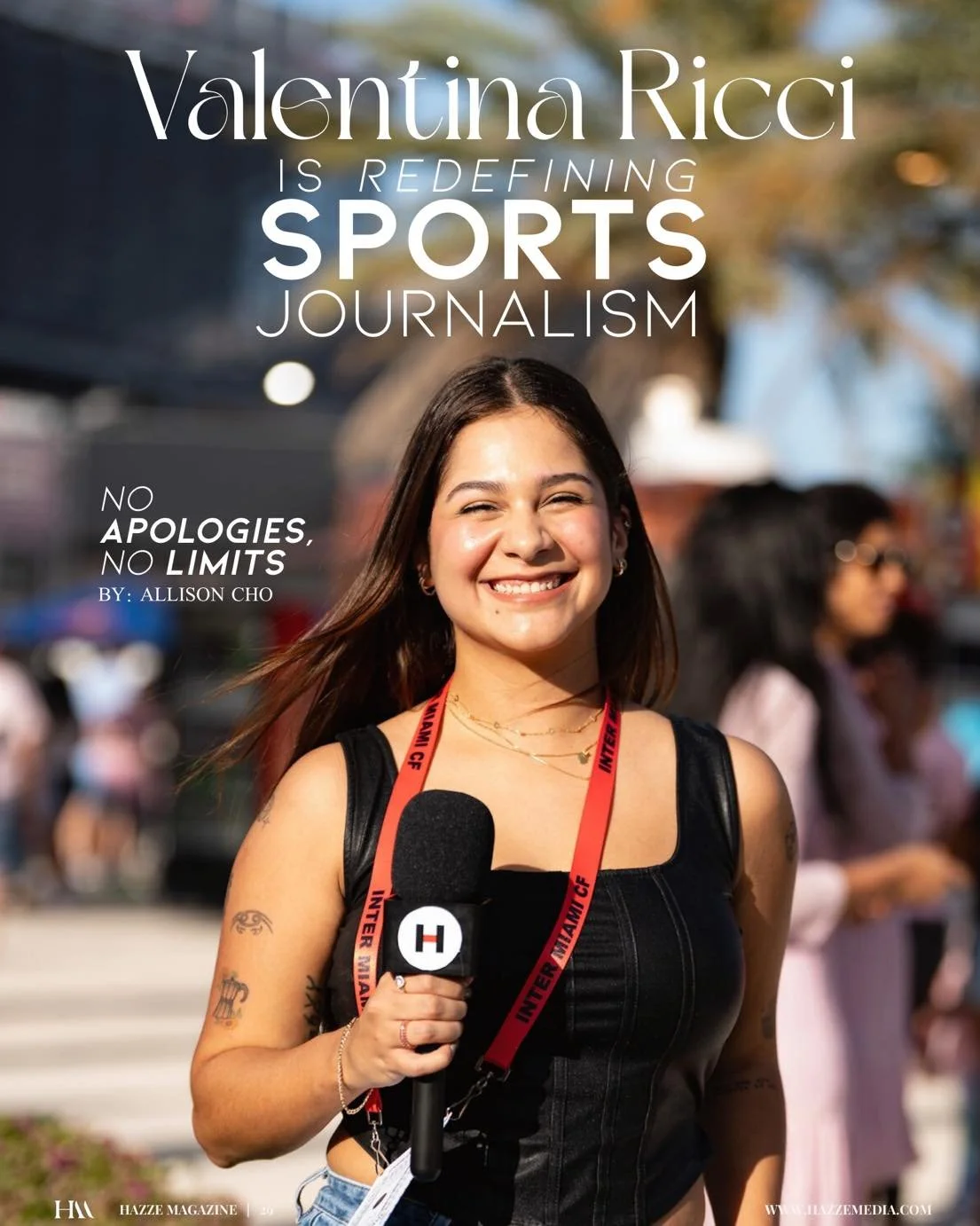 HAZZE Media proudly announces the release of HAZZE Magazine's Summer 2025 edition, marking the publication&rsquo;s 5-year anniversary.

Read the narratives changing the world of sports including Luca Fantilli, Patrick Schmiedlin, Valentina Ricci, Col