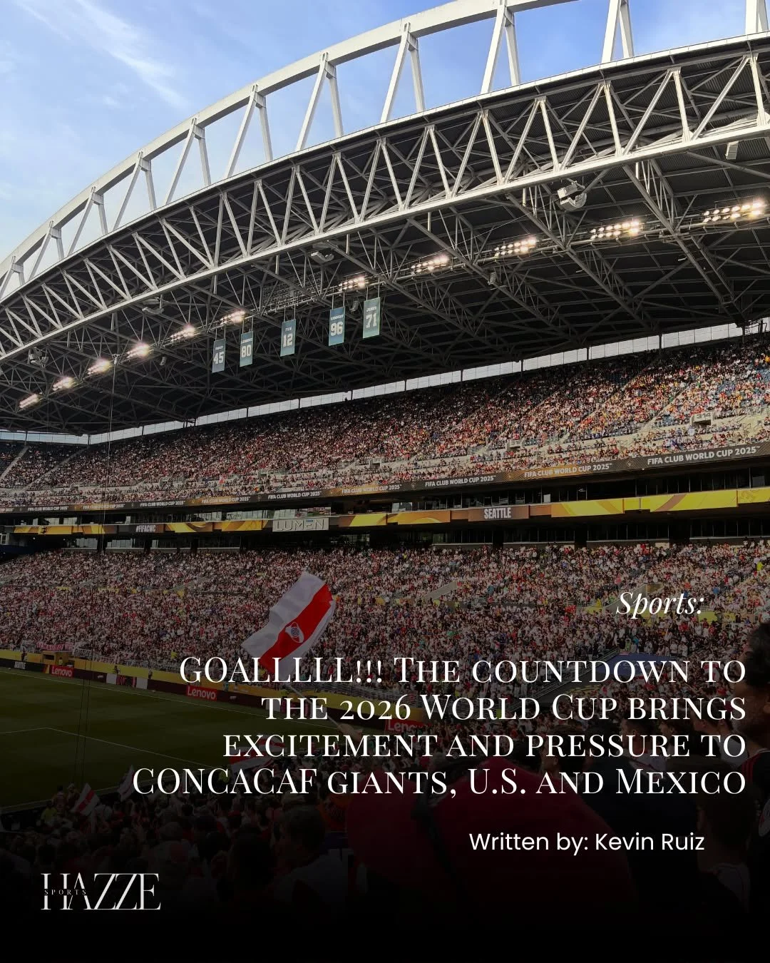 2026 is calling, U.S. &amp; Mexico gearing up for the biggest stage in the game. Who you got? 👀 

Read @ruizsportsreport @ruizsportsreport new article up on Hazze! Link in bio