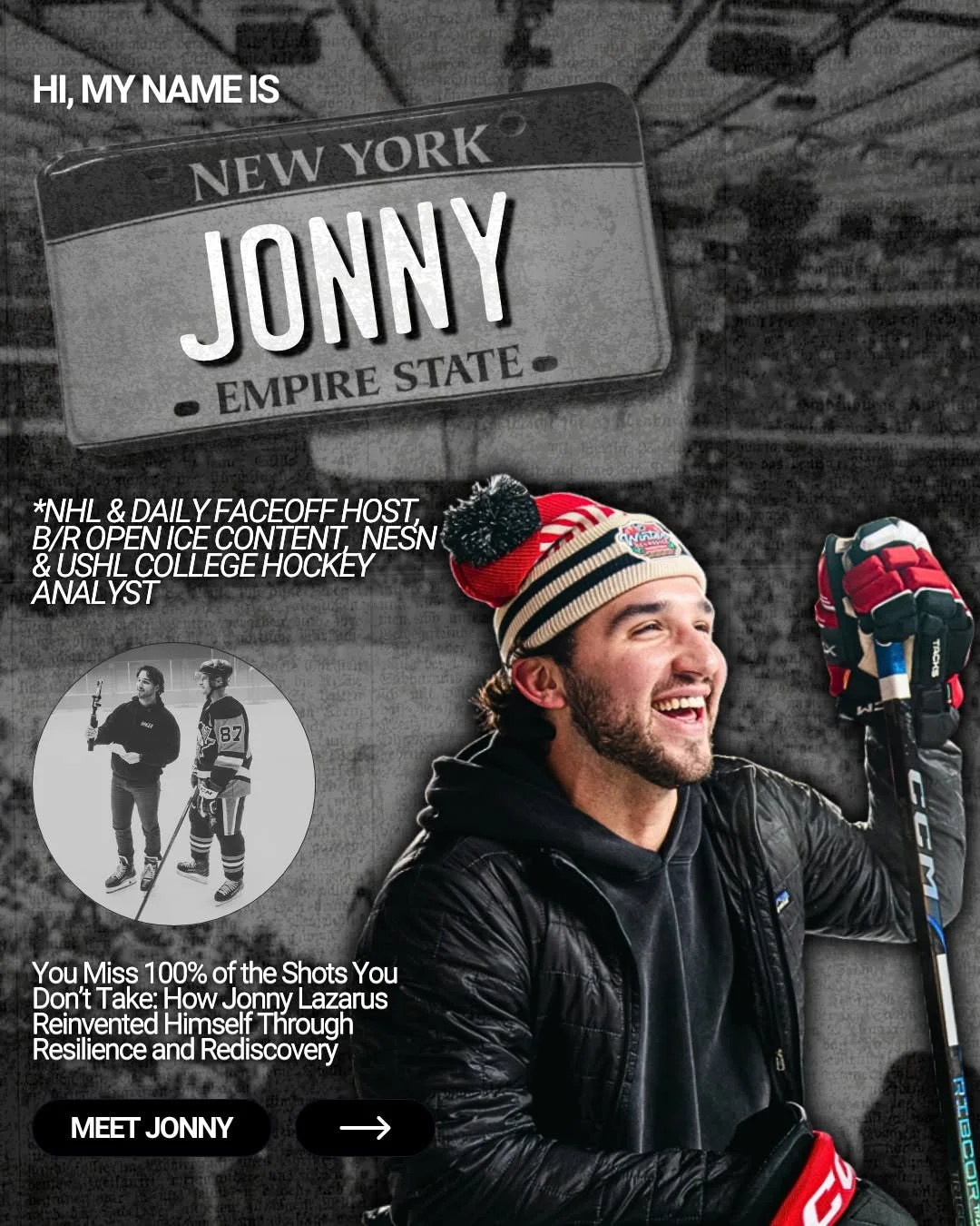 There's an indescribable energy, one so unique when walking into Madison Square Garden as a young kid full of dreams. This aura weaves itself into your identity in a way that never really leaves. For Jonny Lazarus, this was never just a feeling; it w