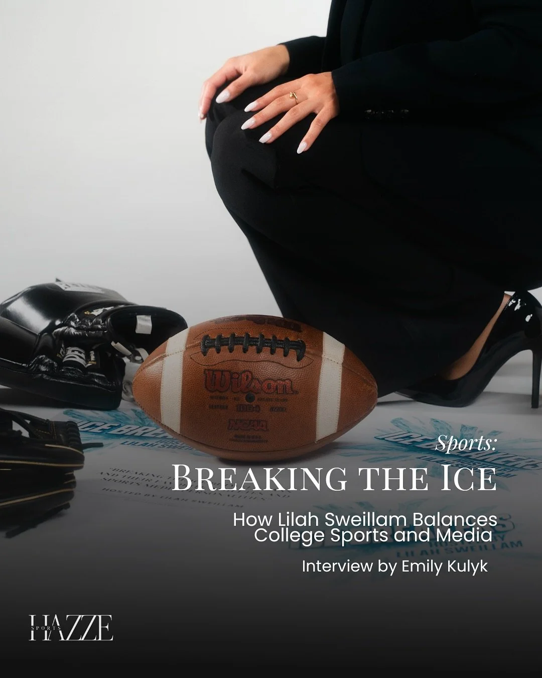 The cold air of an ice rink is a familiar feeling to Lilah Sweillam. She&rsquo;s not on the ice to play. She&rsquo;s likely behind a camera, maybe on a headset, afterward recording interviews for her podcast, in the very arena where the pro arc begin