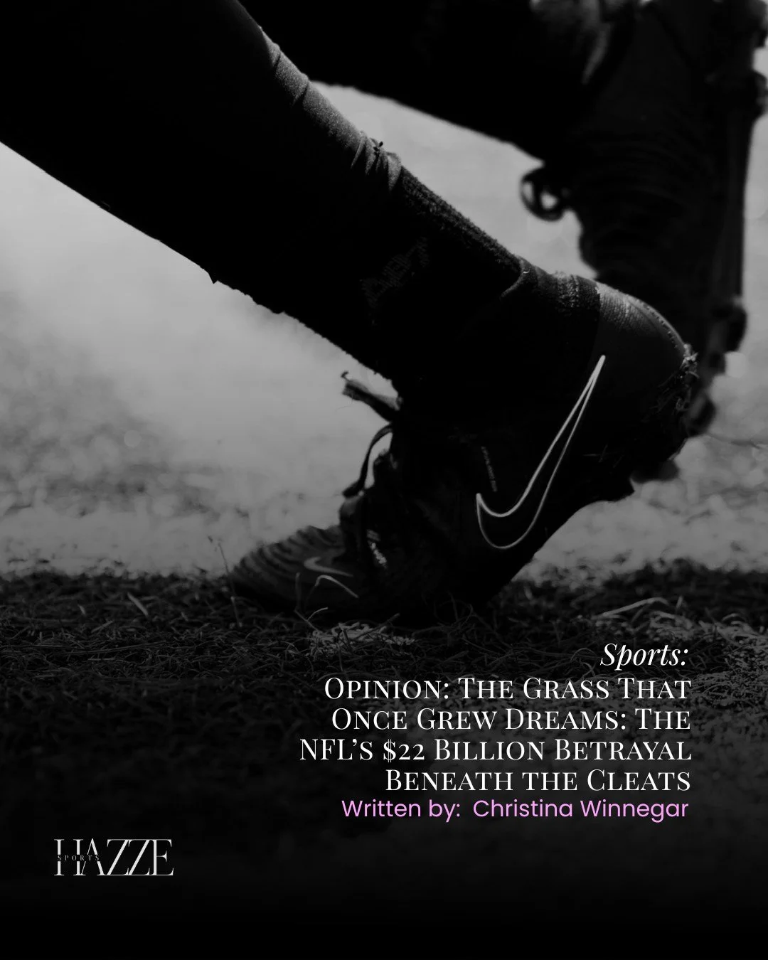 The Grass That Once Grew Dreams: The NFL&rsquo;s $22 Billion Betrayal Beneath the Cleats

Read @sportsbycwinnie new article up on Hazze!  Link in bio!🔗