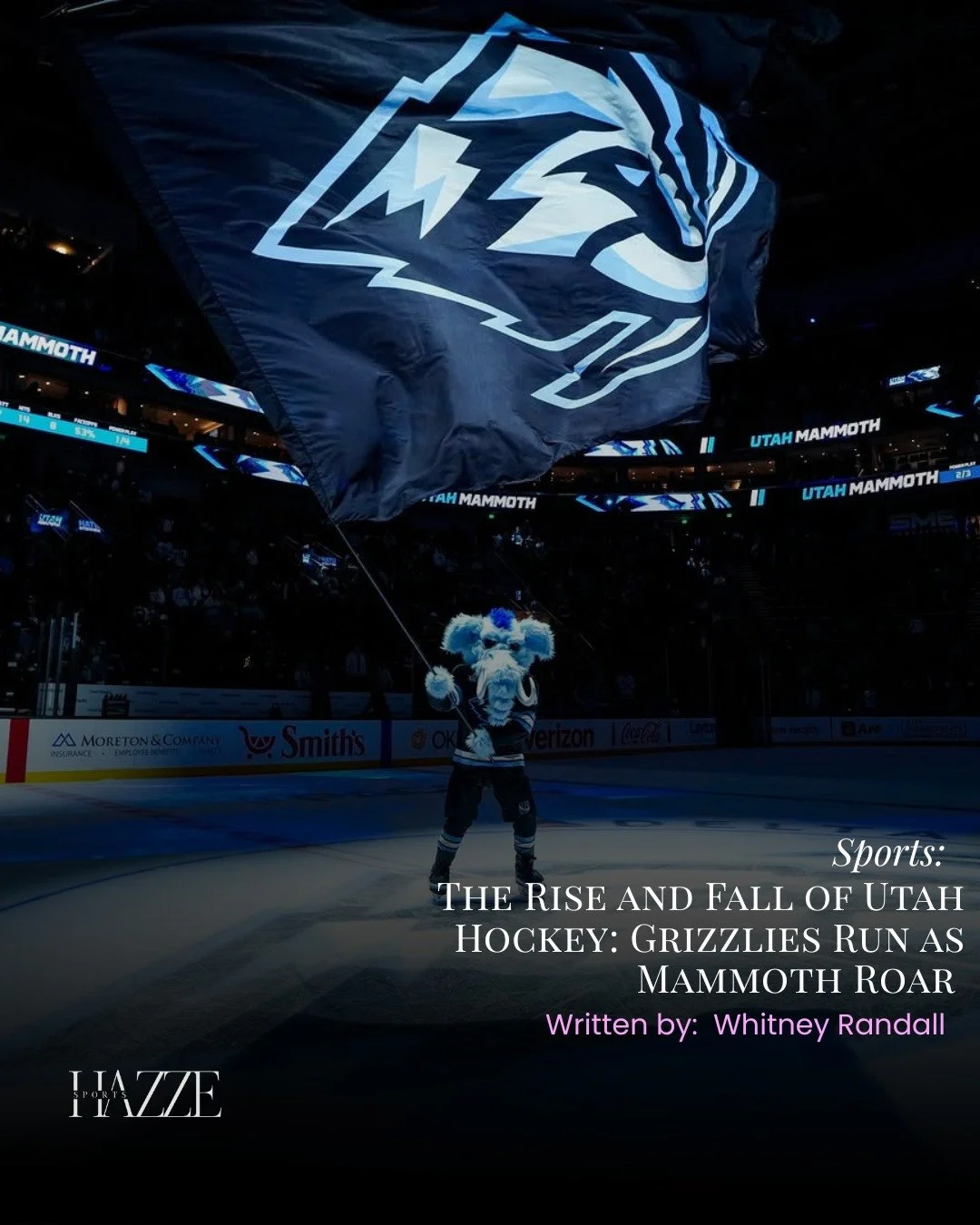 The Rise and Fall of Utah Hockey: Grizzlies Run as Mammoth Roar 

Read @sportsbywhit new article up on Hazze! Link in bio!🔗