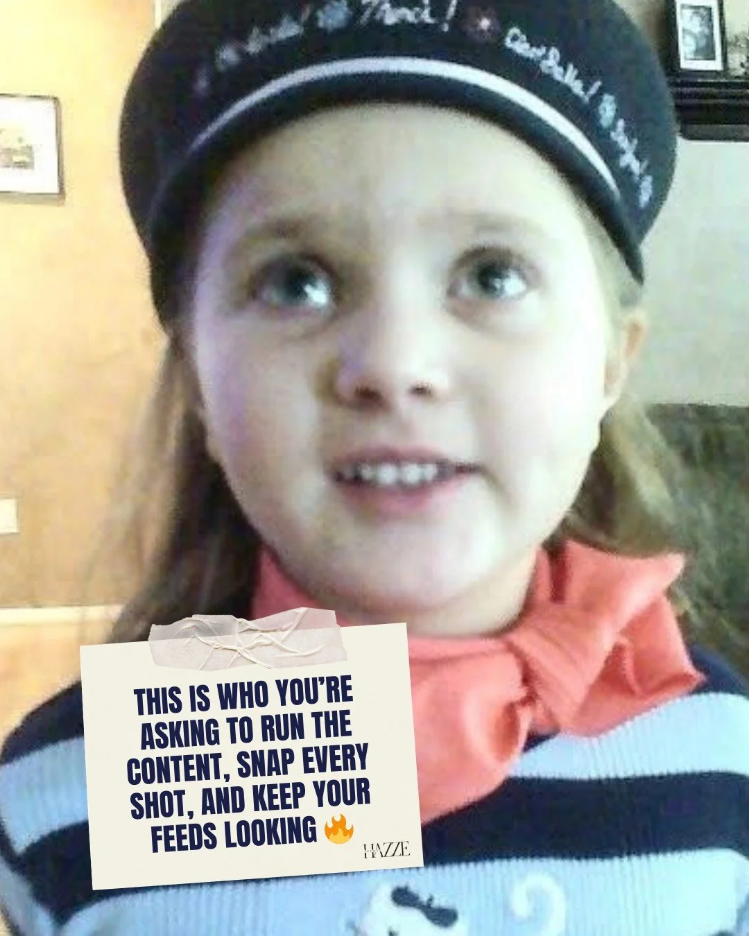 The team has decided it is time to participate in this trending initiative 🤭