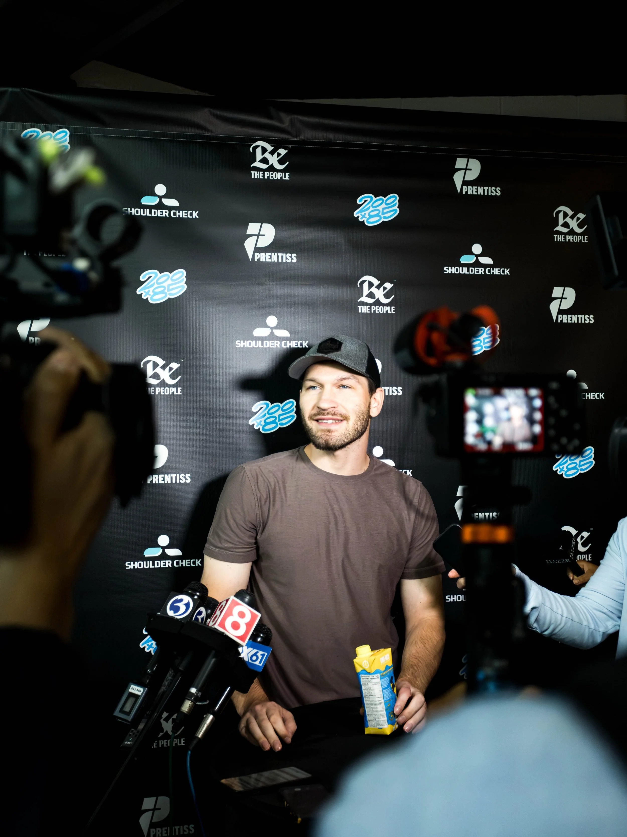 From @theshouldercheck media scrum!

More to come 🤍
